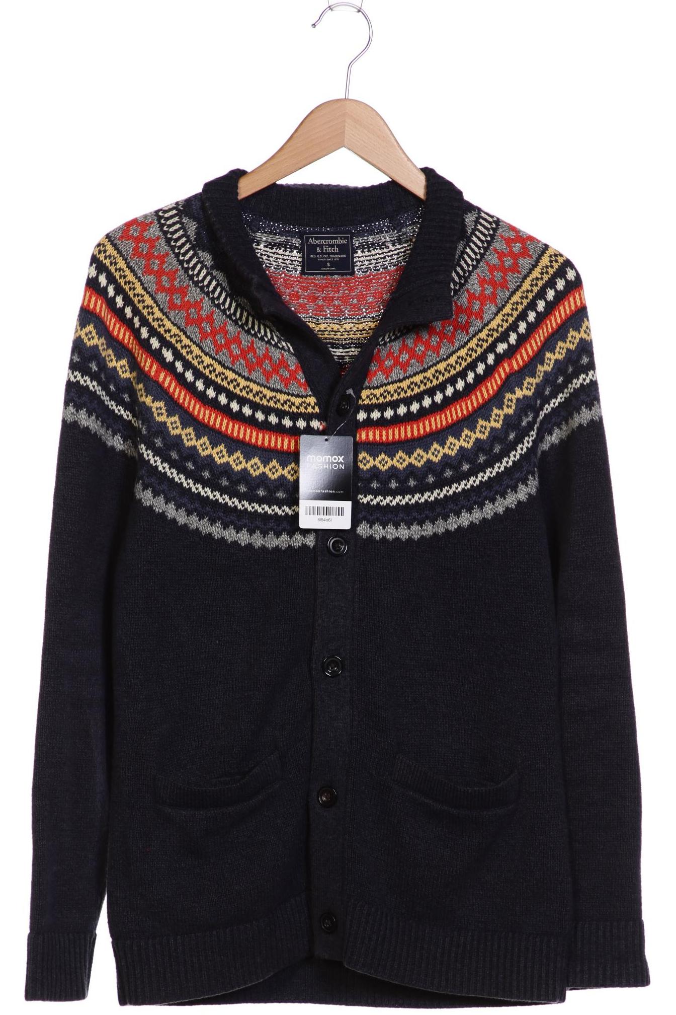 

Abercrombie & Fitch Herren Strickjacke, marineblau