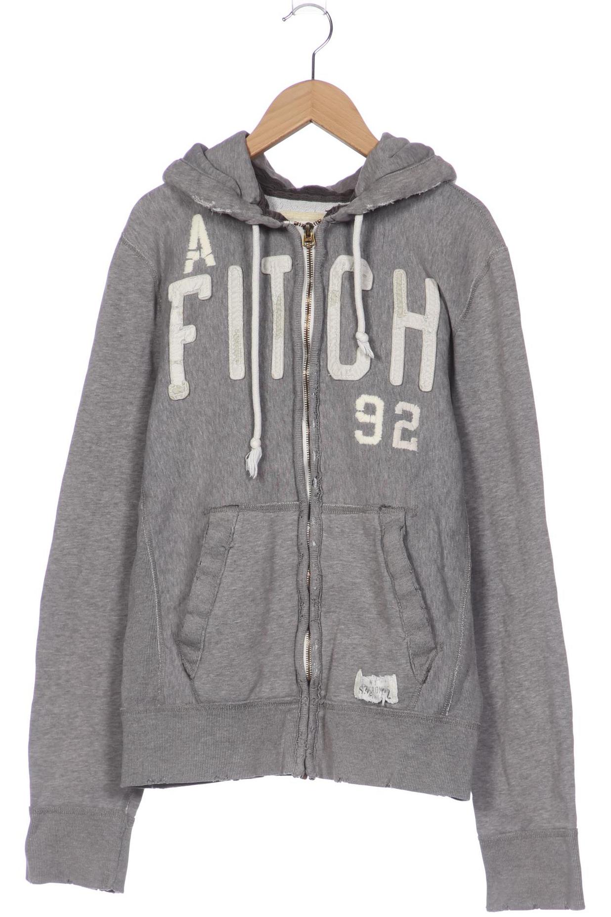 

Abercrombie & Fitch Herren Kapuzenpullover, grau