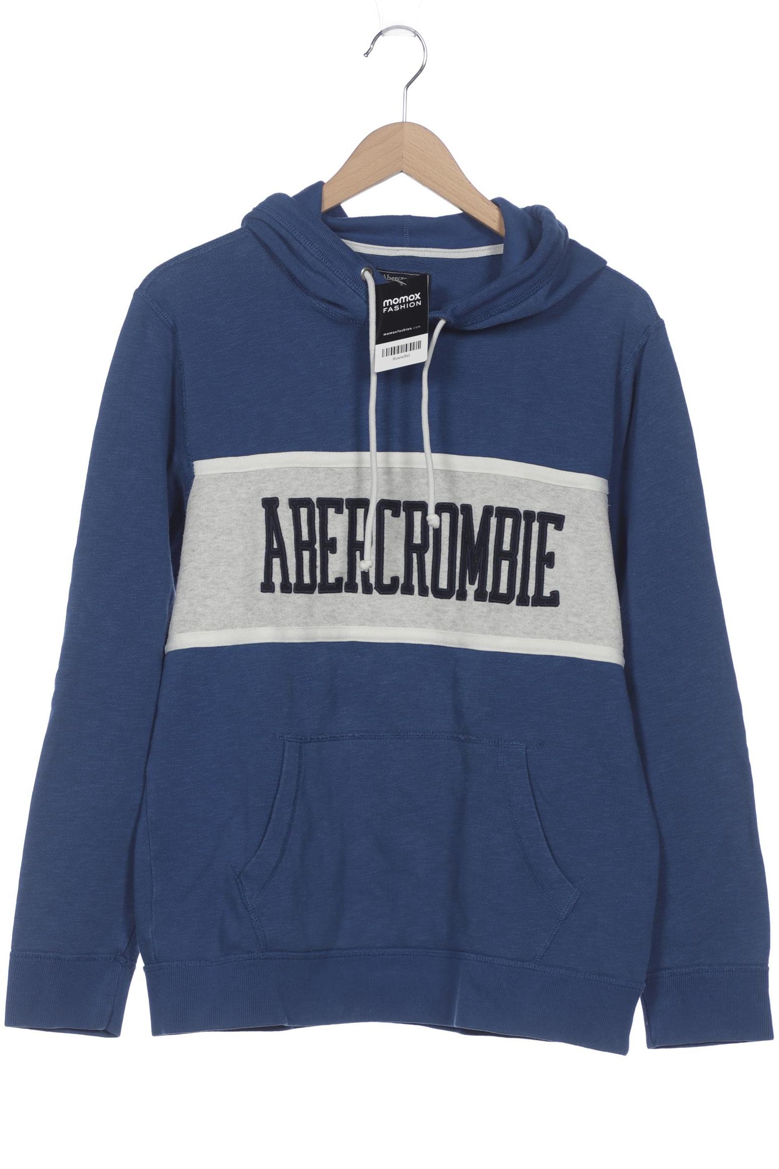 

Abercrombie & Fitch Herren Kapuzenpullover, blau, Gr. 48