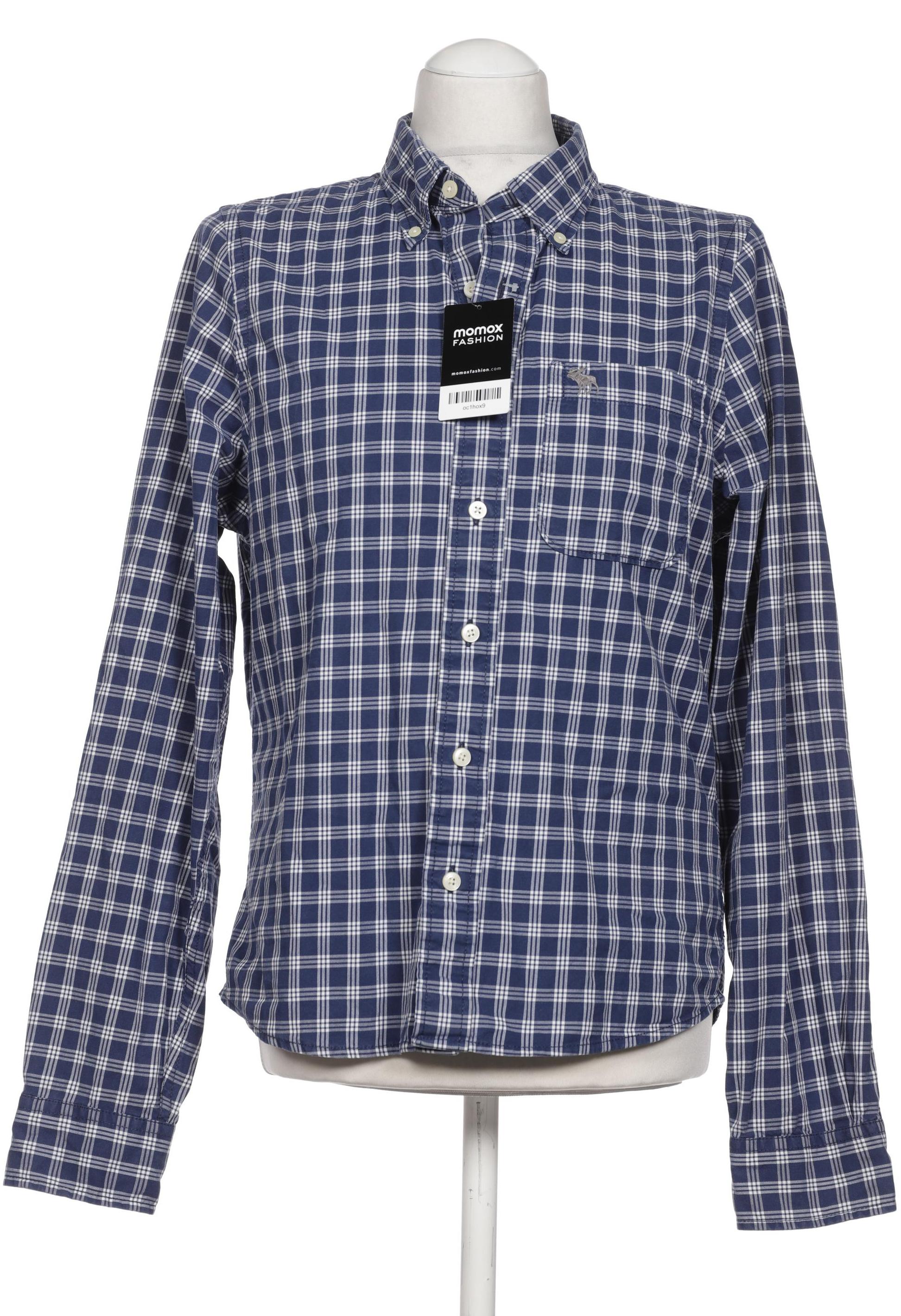 

Abercrombie & Fitch Herren Hemd, marineblau, Gr. 52