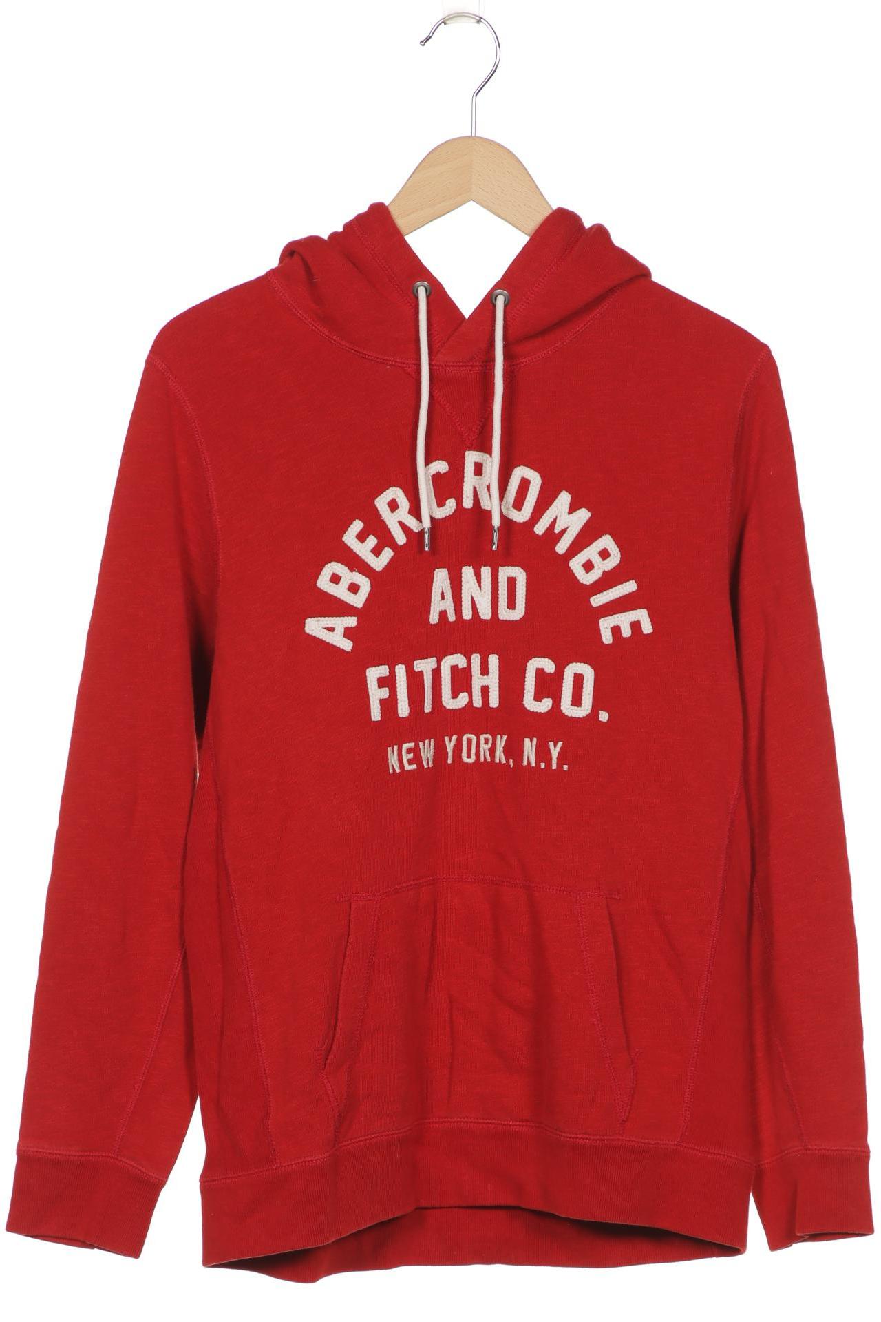 

Abercrombie & Fitch Herren Kapuzenpullover, rot