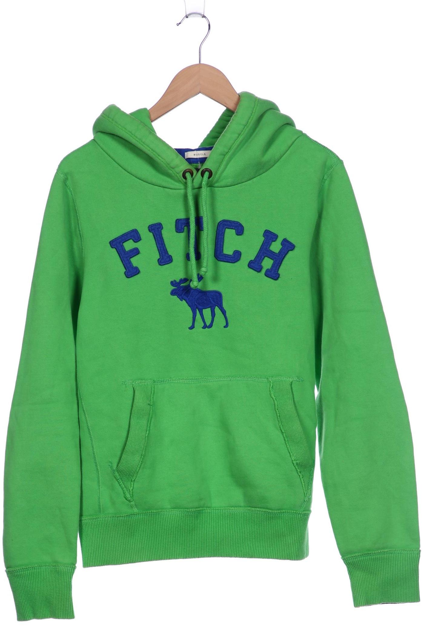 

Abercrombie & Fitch Herren Kapuzenpullover, grün, Gr. 54