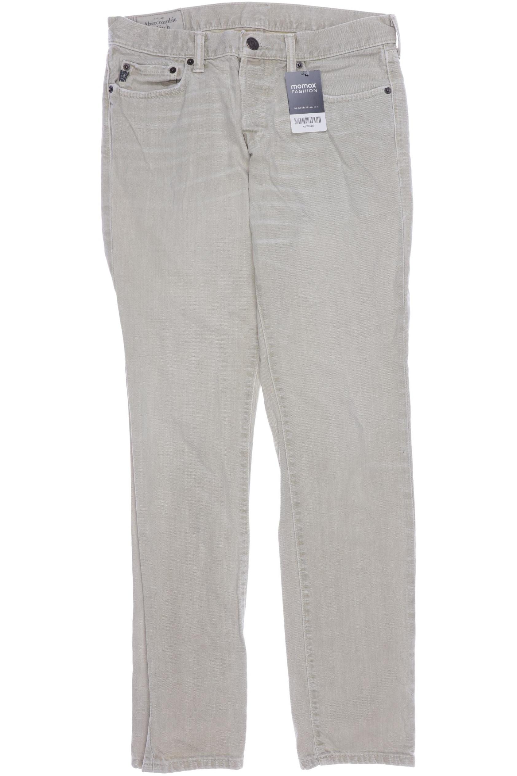 

Abercrombie & Fitch Herren Jeans, beige, Gr. 31