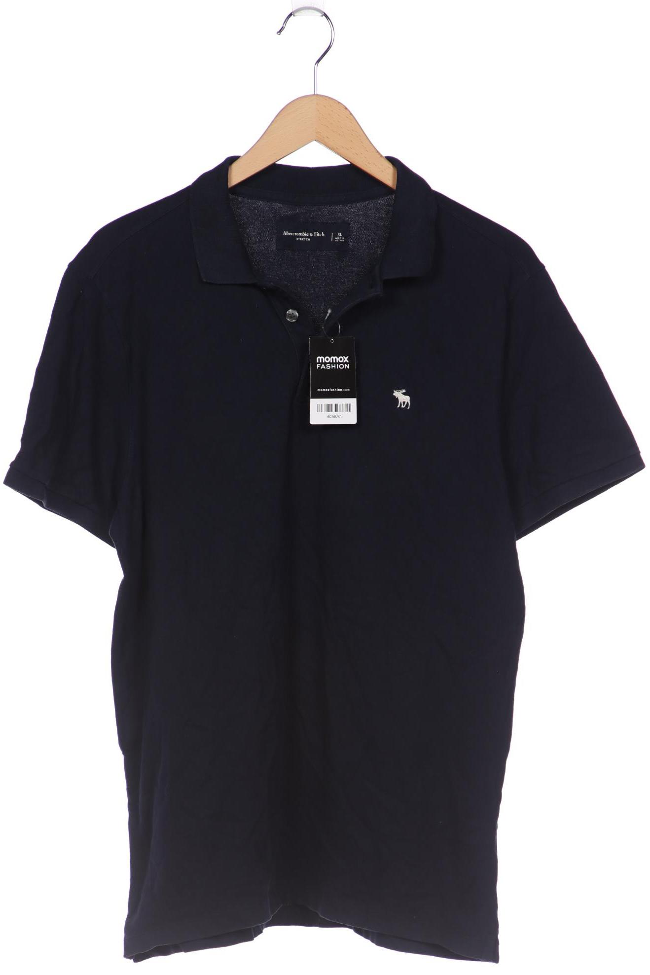 

Abercrombie & Fitch Herren Poloshirt, marineblau