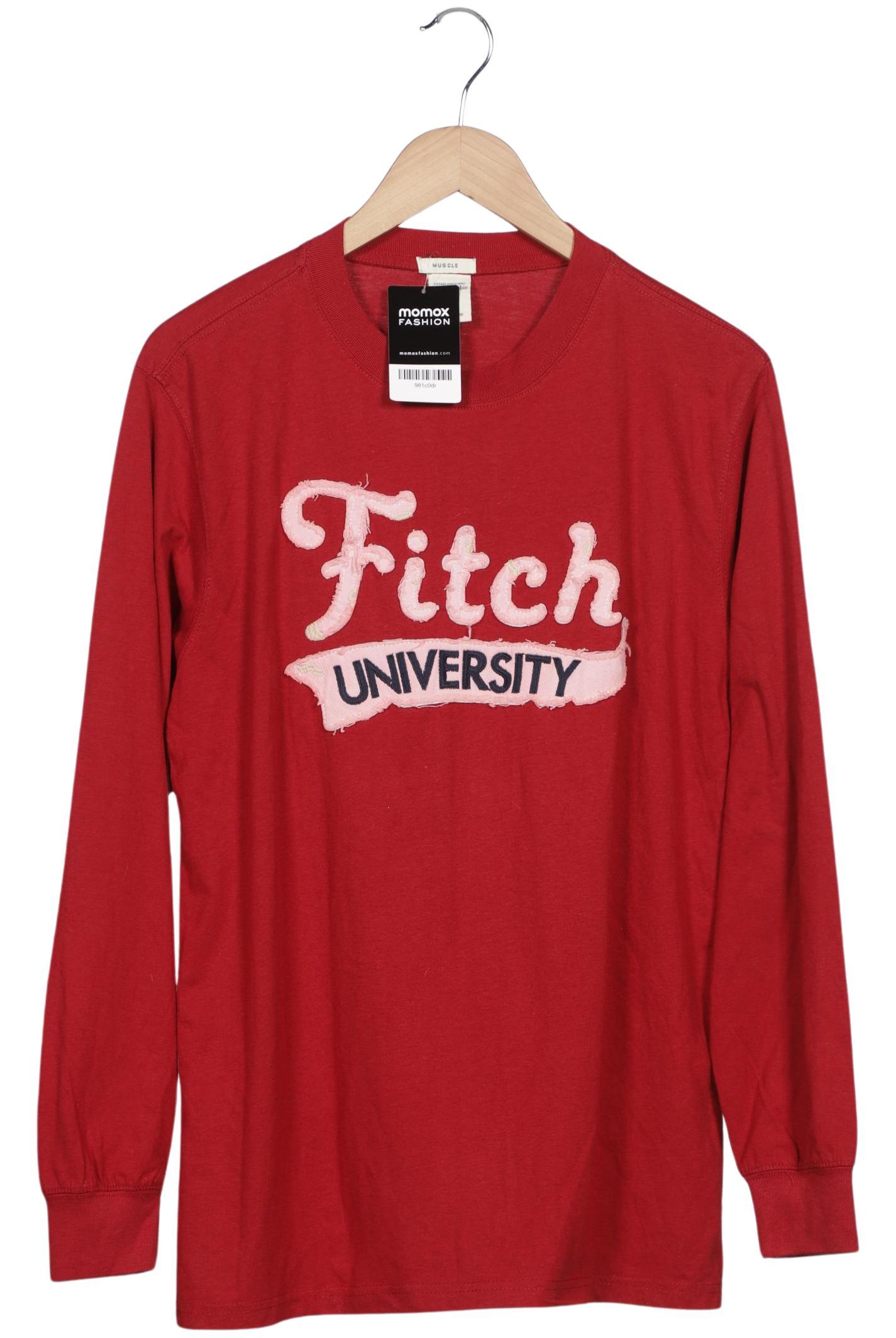 

Abercrombie & Fitch Herren Langarmshirt, rot, Gr. 54