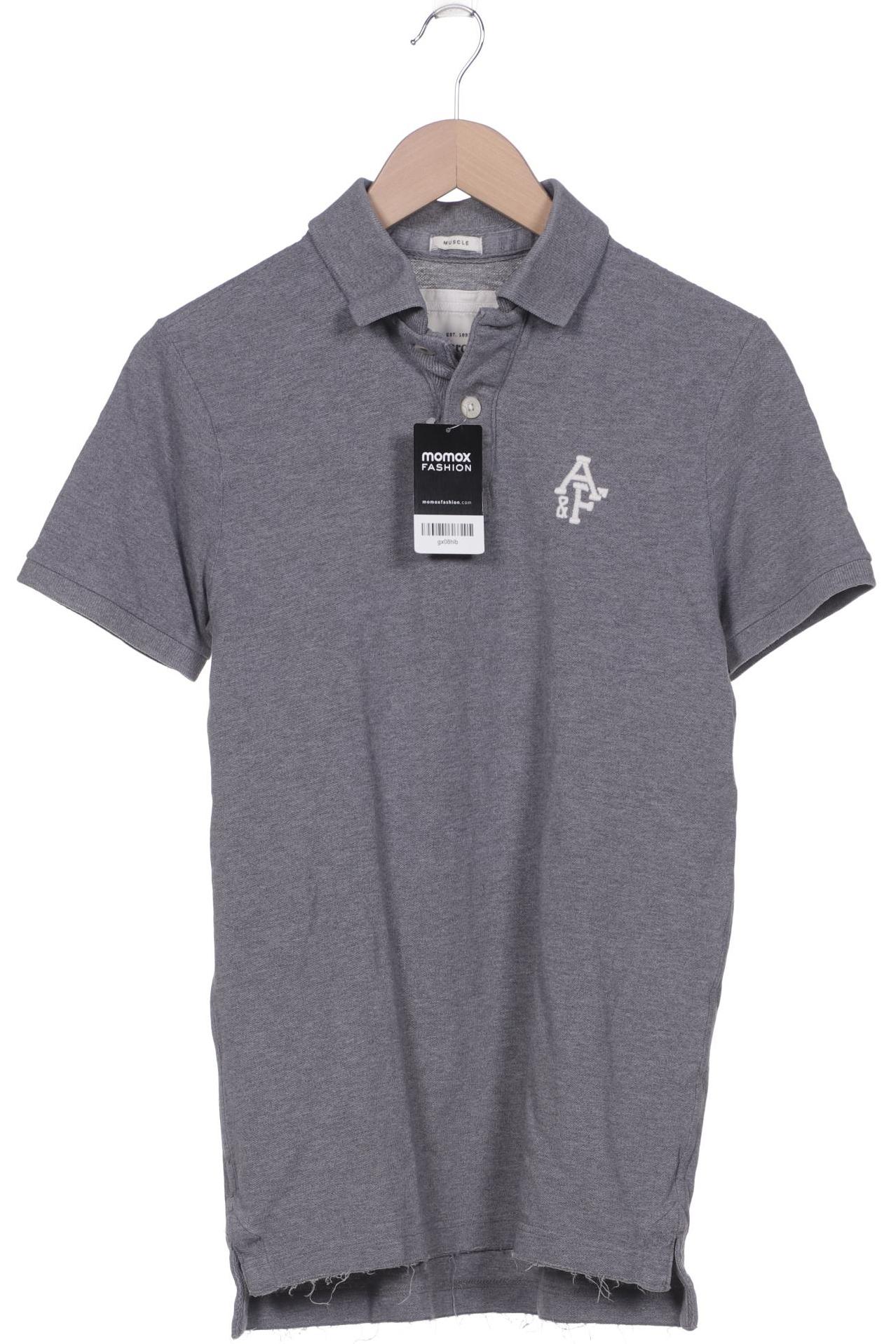 

Abercrombie & Fitch Herren Poloshirt, grau, Gr. 48