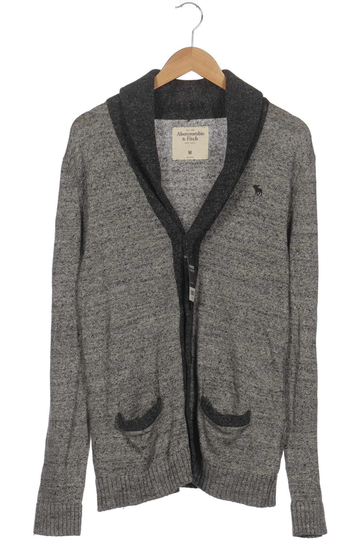 

Abercrombie & Fitch Herren Strickjacke, grau, Gr. 48