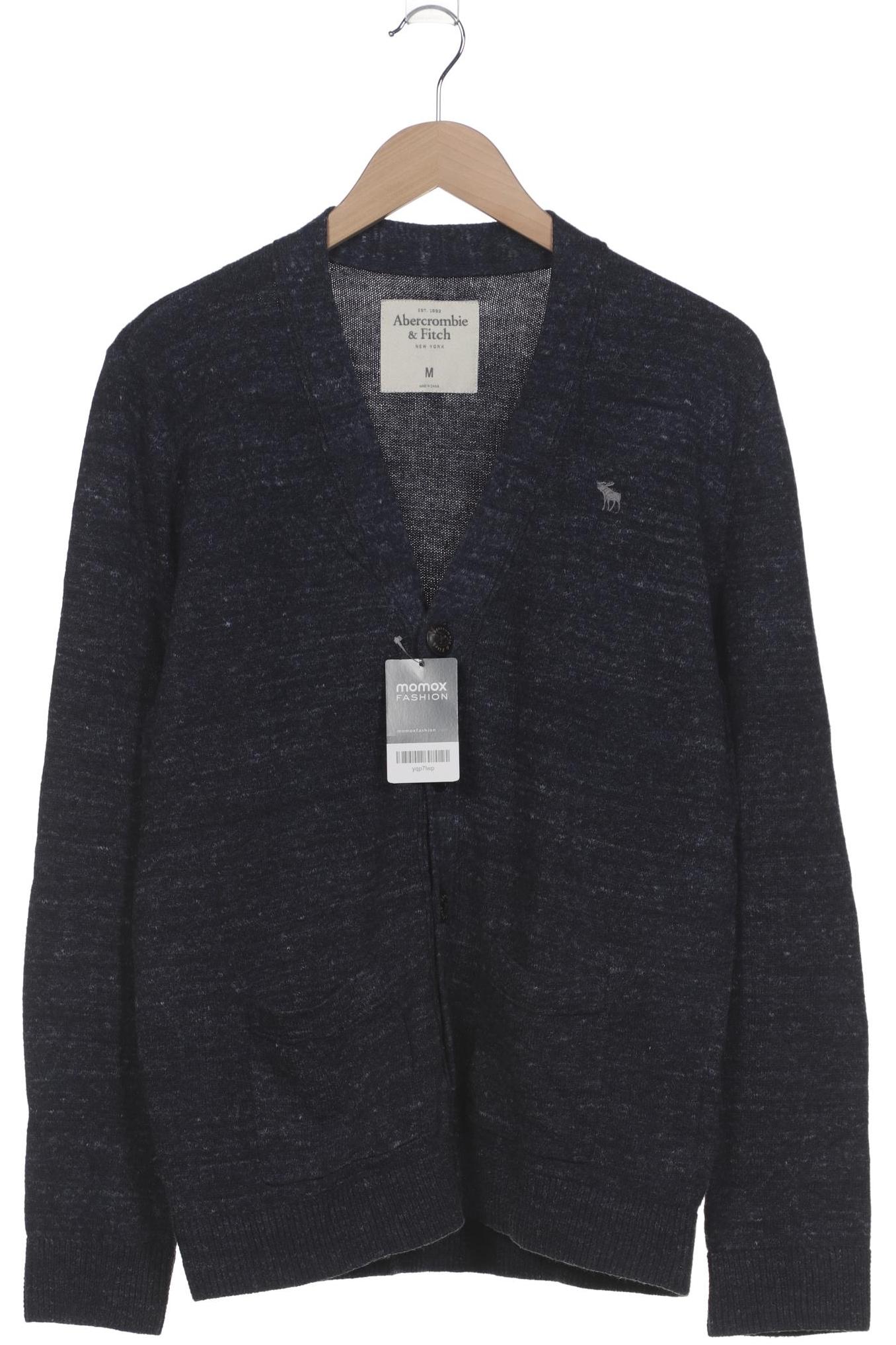 

Abercrombie & Fitch Herren Strickjacke, blau, Gr. 48