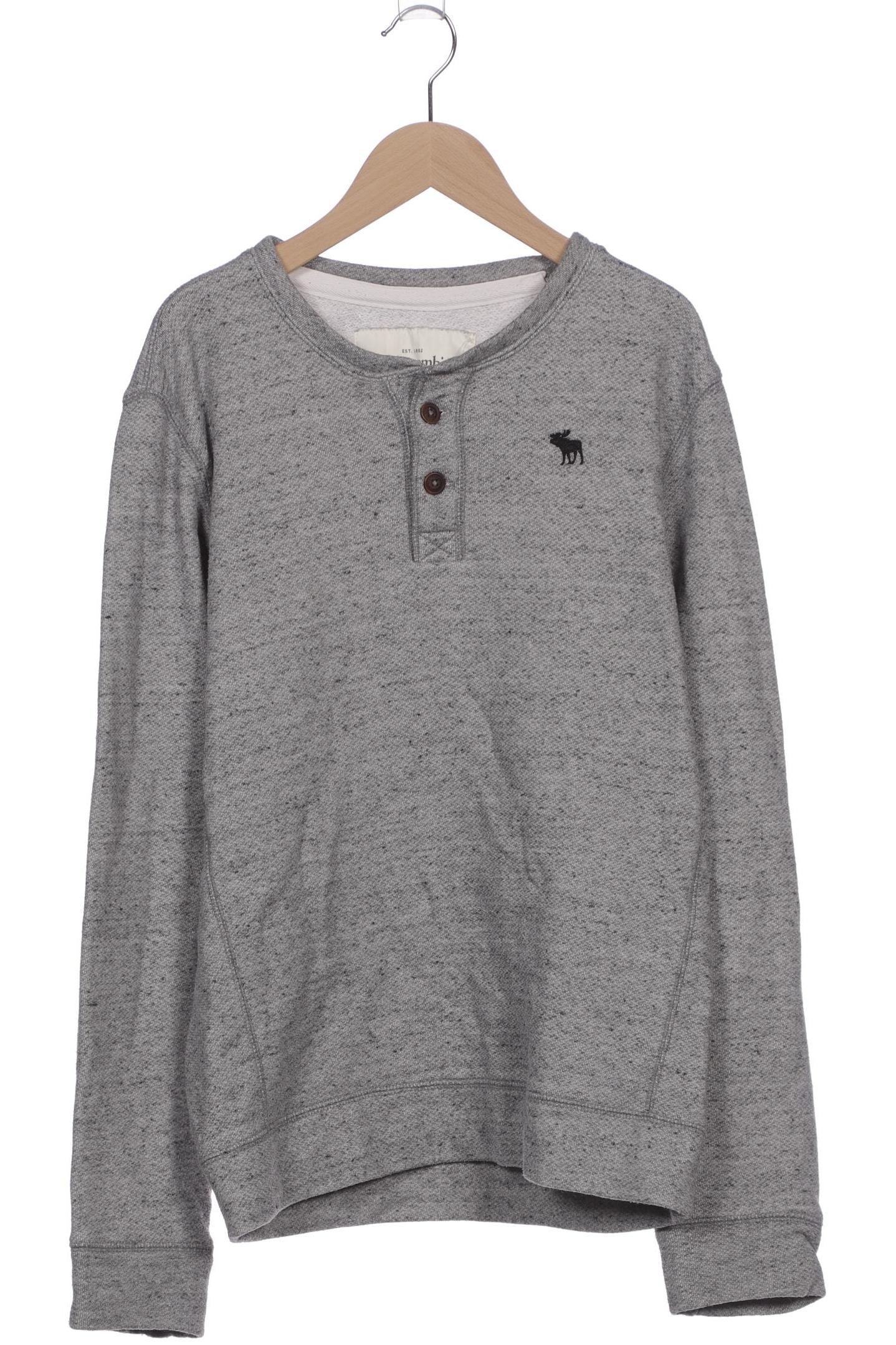 

Abercrombie & Fitch Herren Sweatshirt, grau, Gr. 48