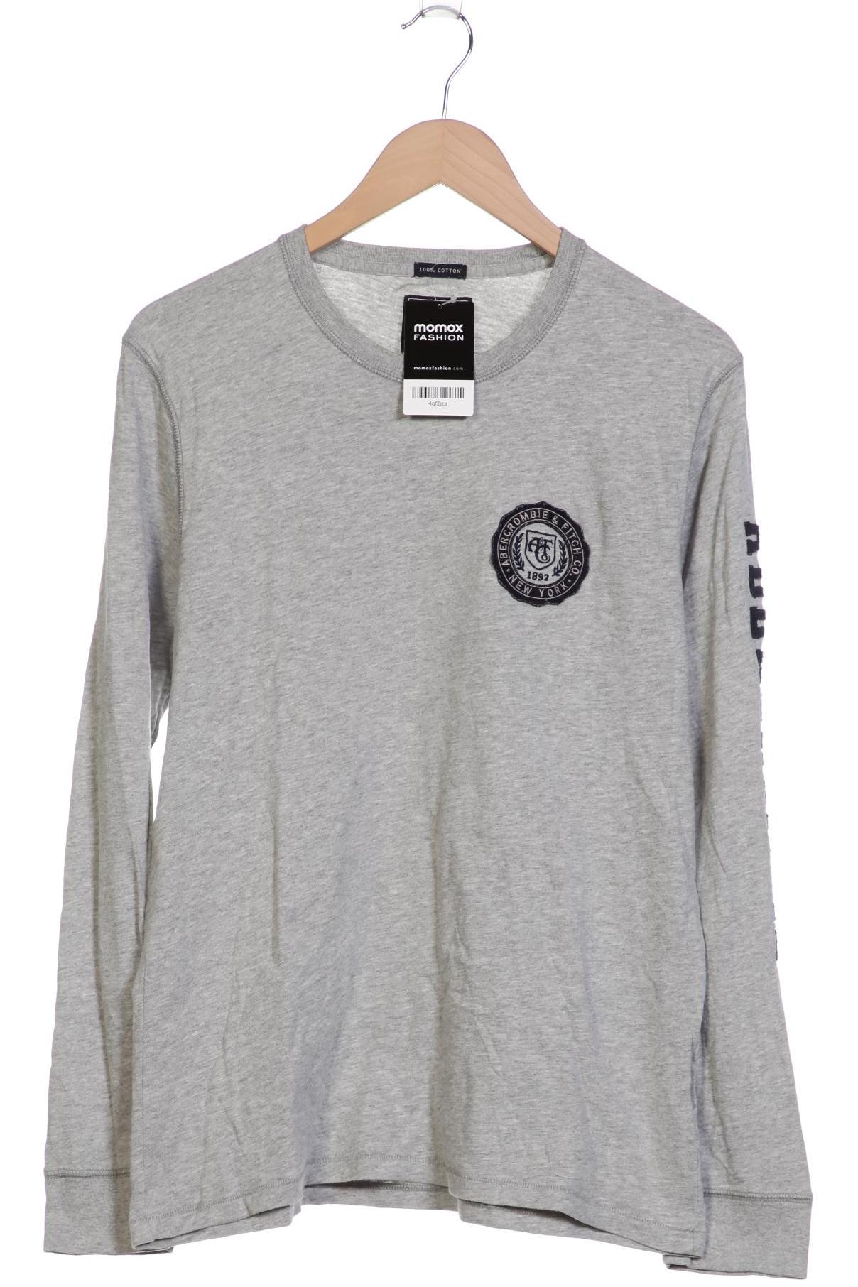 

Abercrombie & Fitch Herren Langarmshirt, grau, Gr. 48