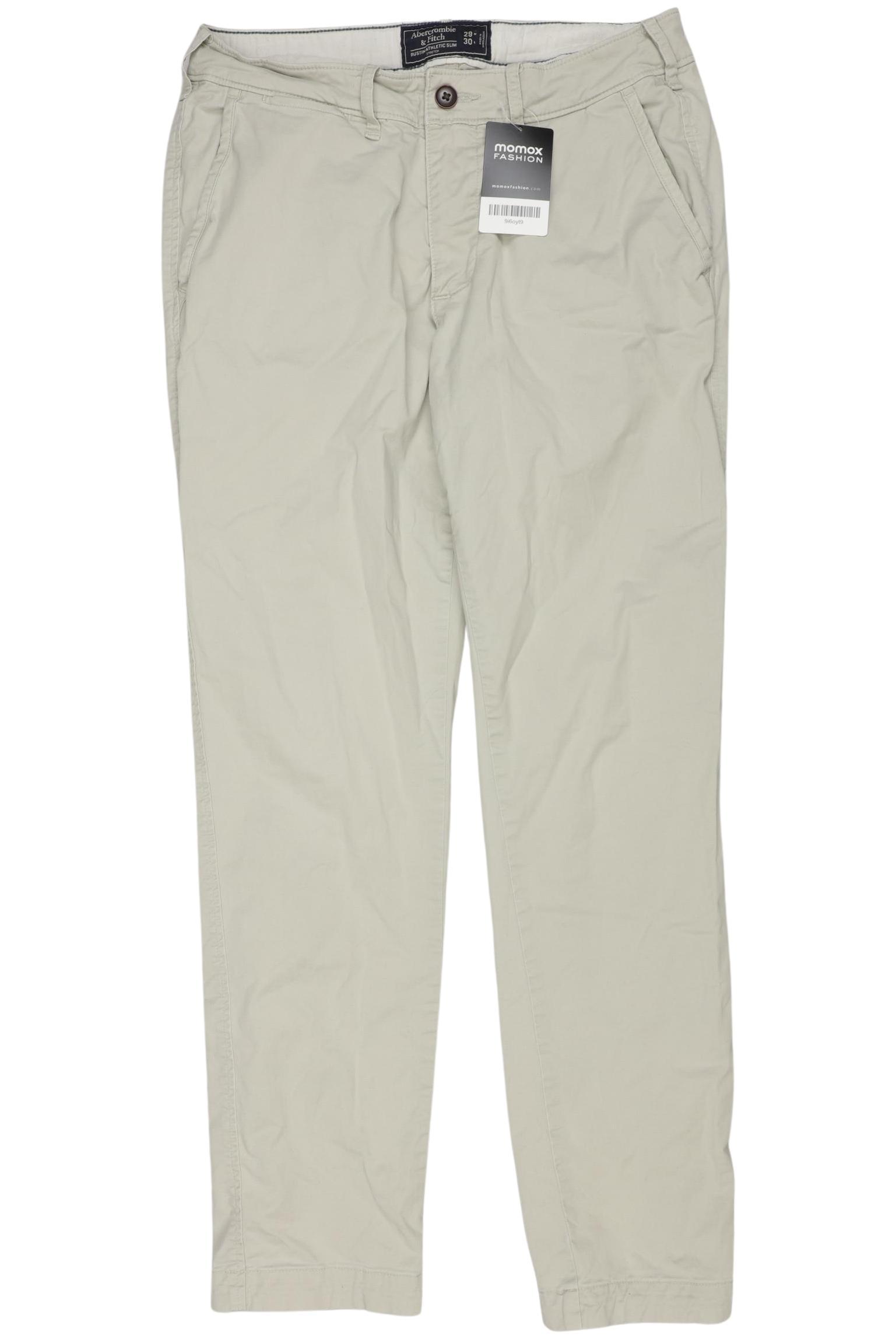 

Abercrombie & Fitch Herren Stoffhose, grau, Gr. 29