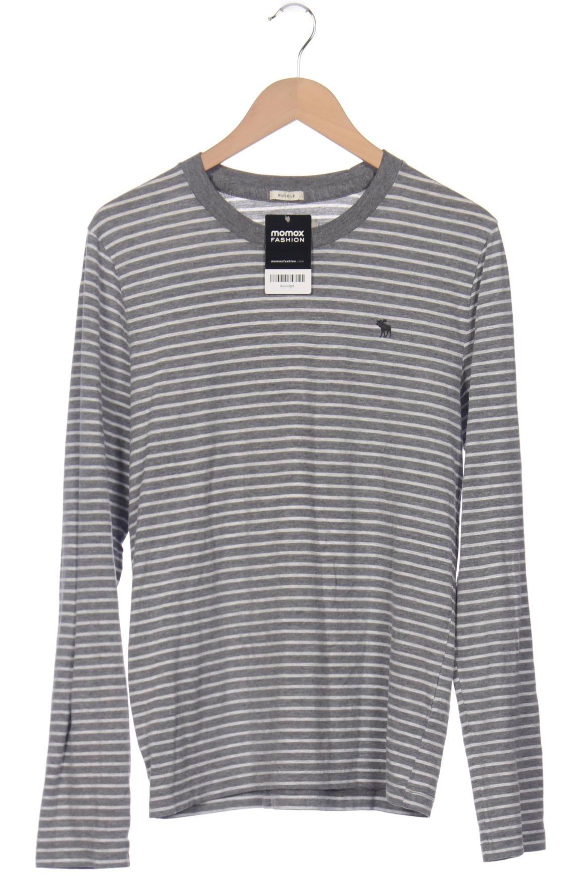 

Abercrombie & Fitch Herren Langarmshirt, grau, Gr. 48