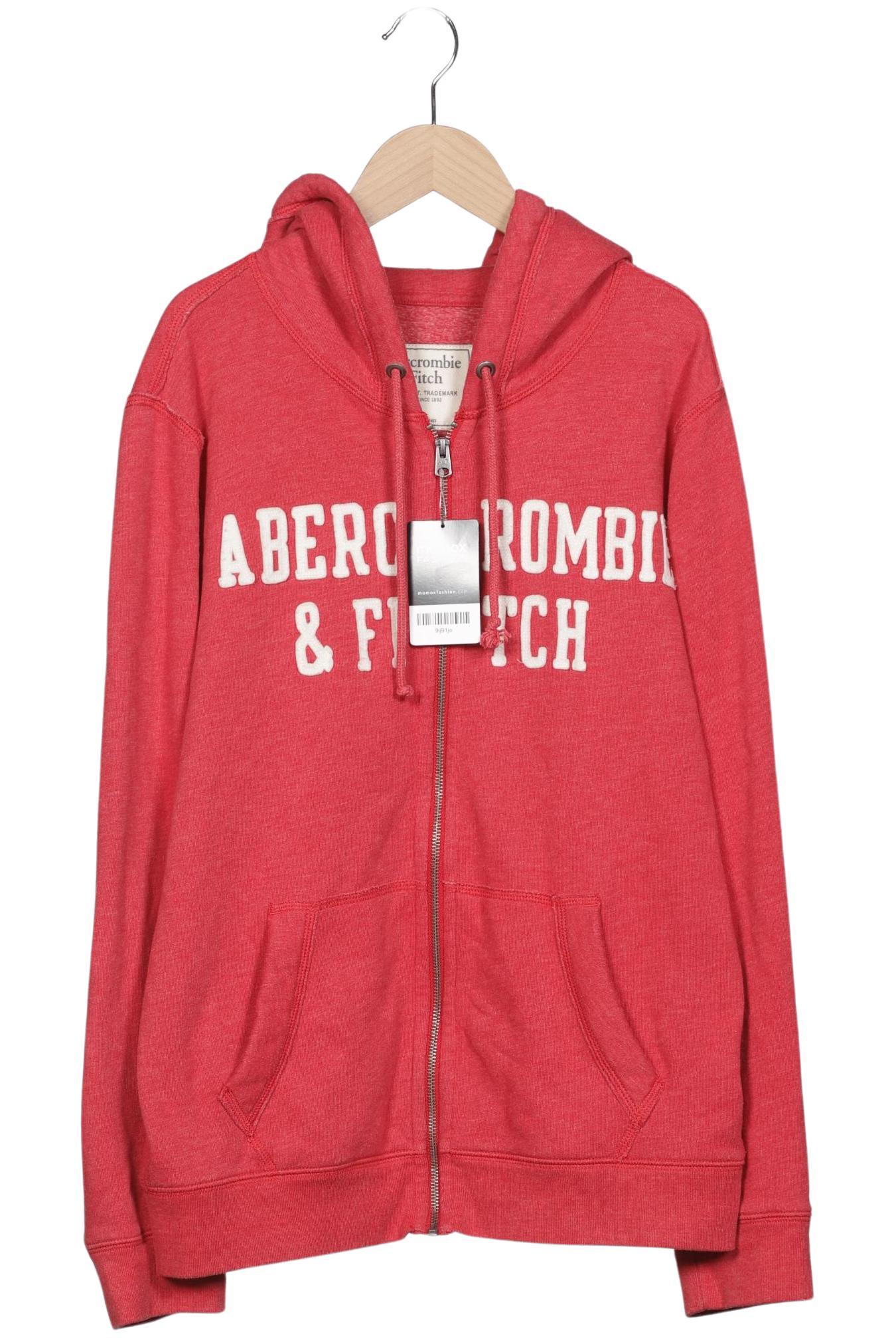 

Abercrombie & Fitch Herren Kapuzenpullover, rot, Gr. 46