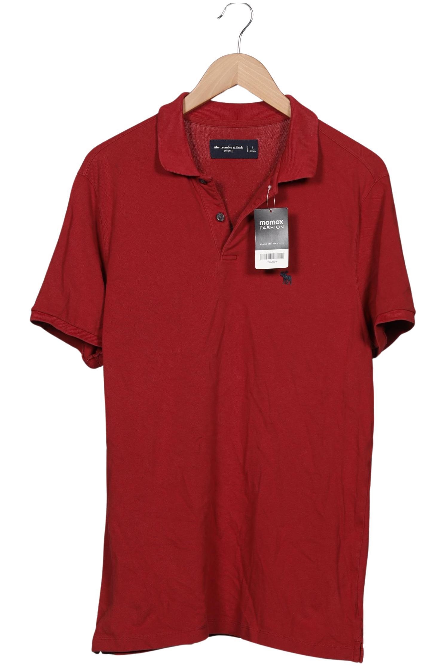

Abercrombie & Fitch Herren Poloshirt, rot, Gr. 52