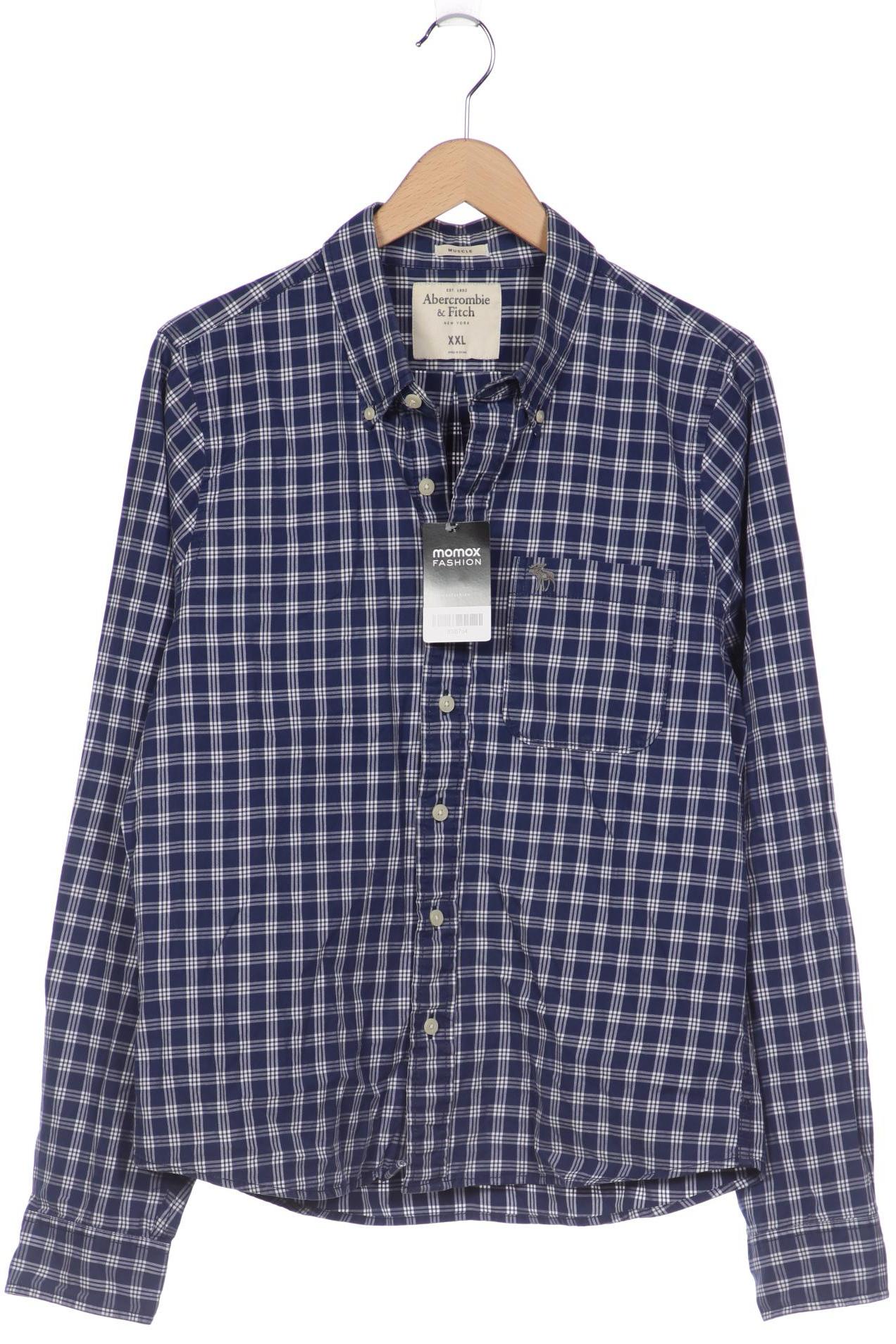 

Abercrombie & Fitch Herren Hemd, blau