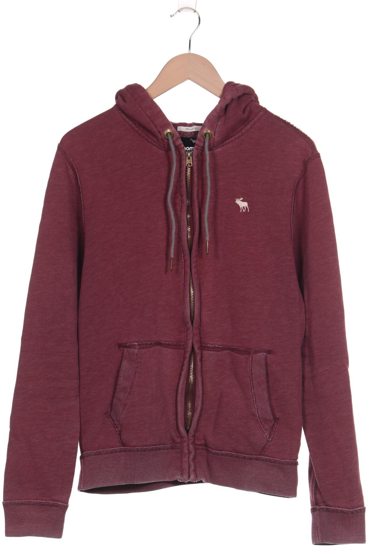 

Abercrombie & Fitch Herren Kapuzenpullover, rot, Gr. 48