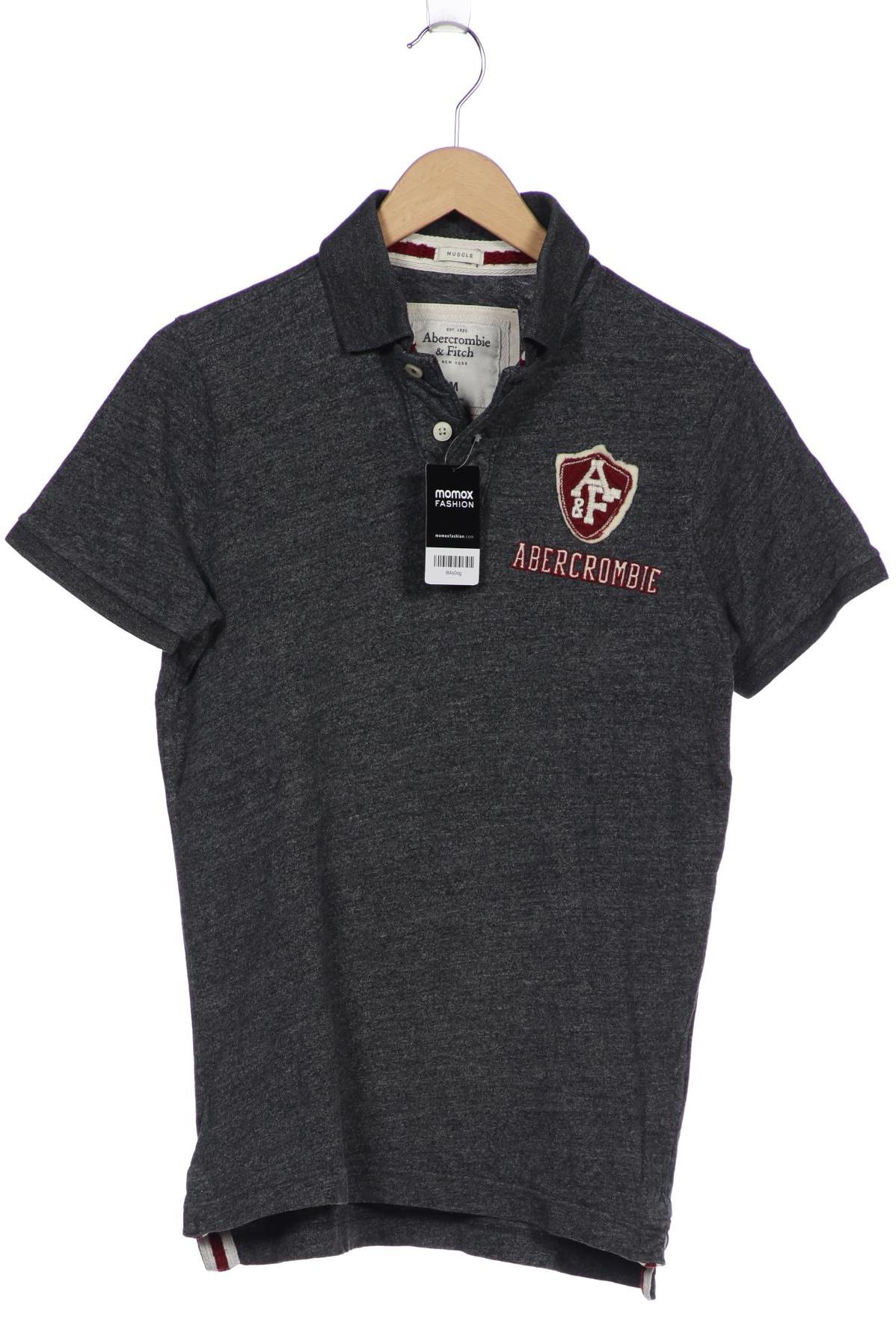 

Abercrombie & Fitch Herren Poloshirt, grau