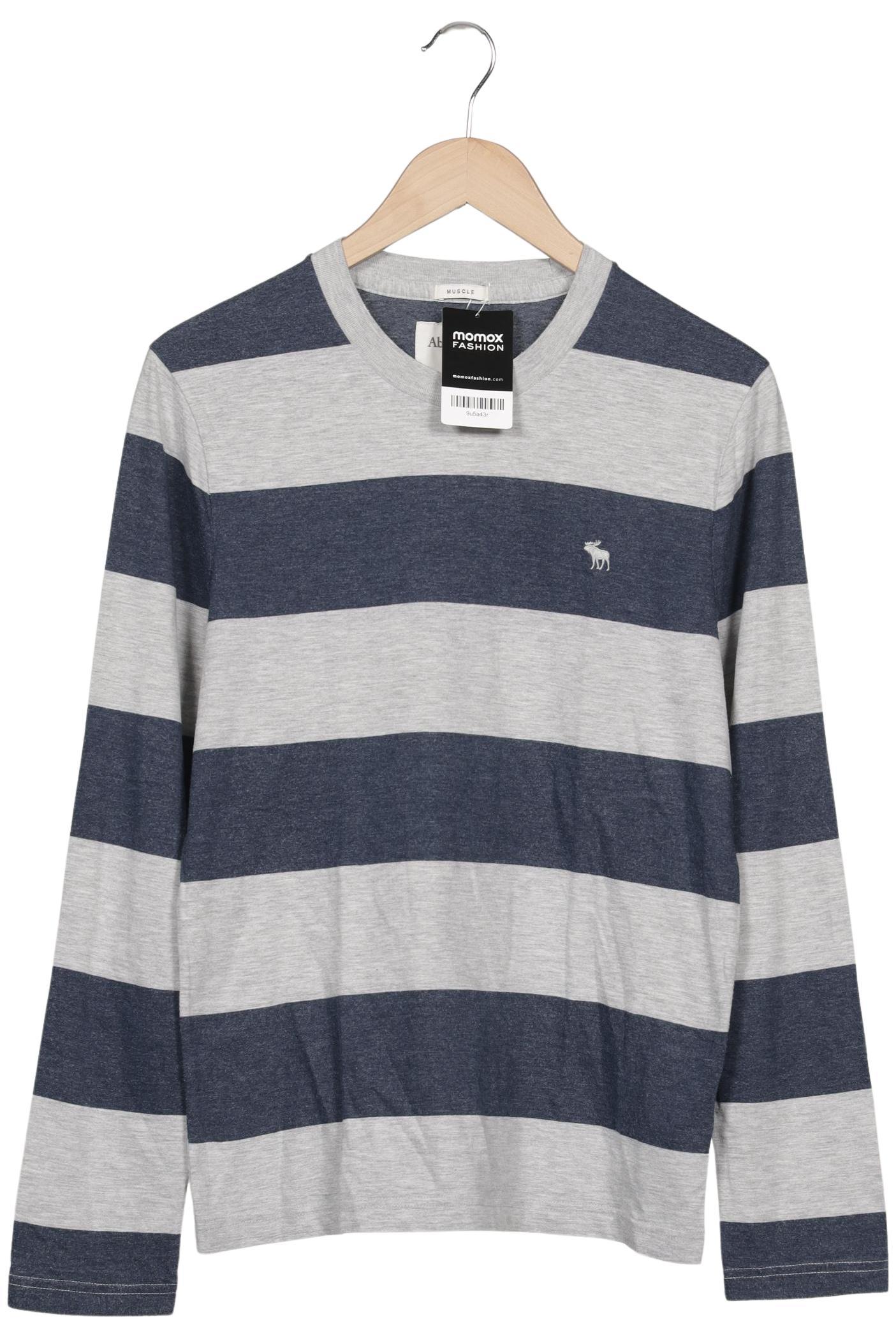 

Abercrombie & Fitch Herren Langarmshirt, grau, Gr. 46
