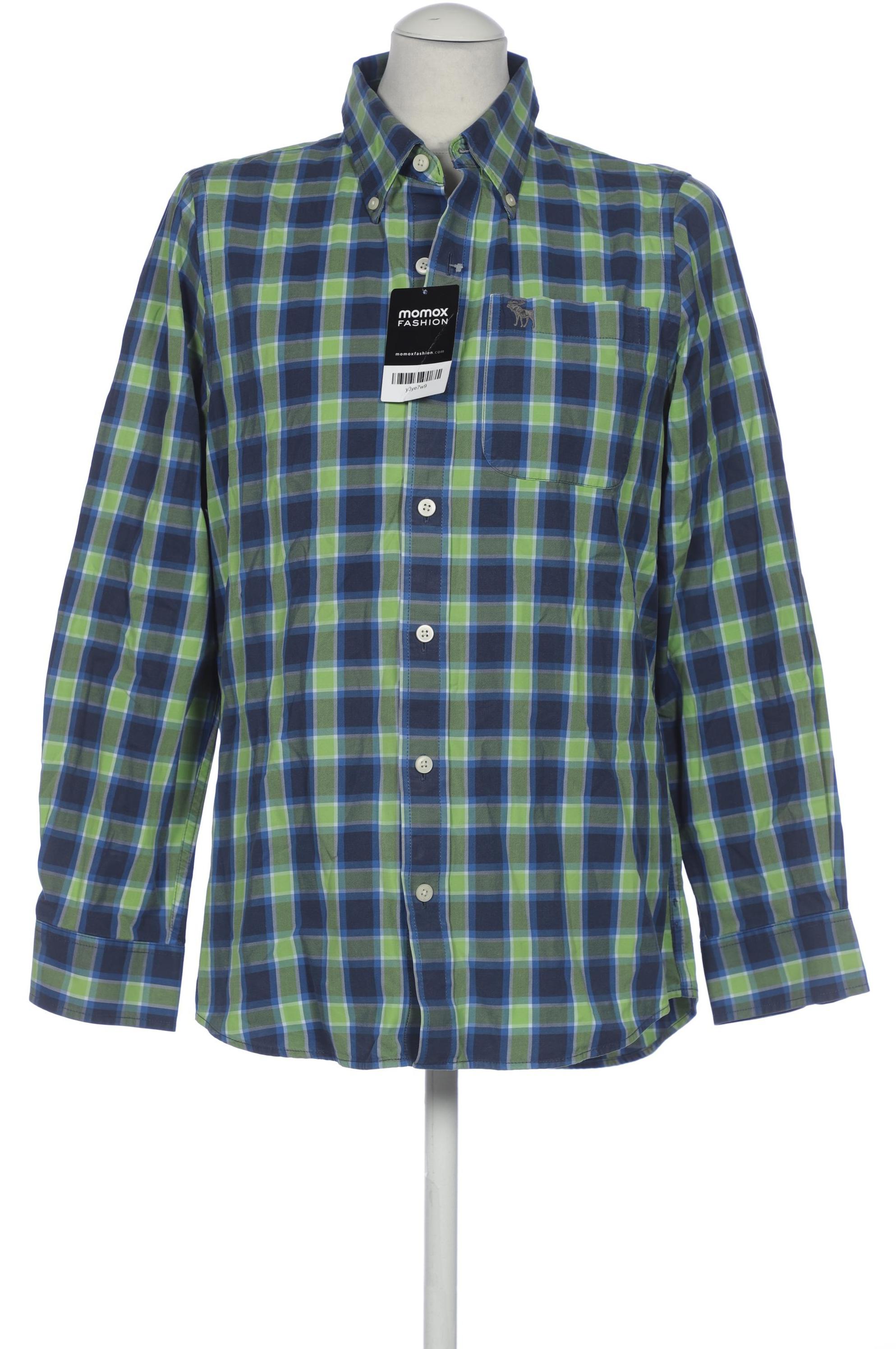 

Abercrombie & Fitch Herren Hemd, marineblau, Gr. 54