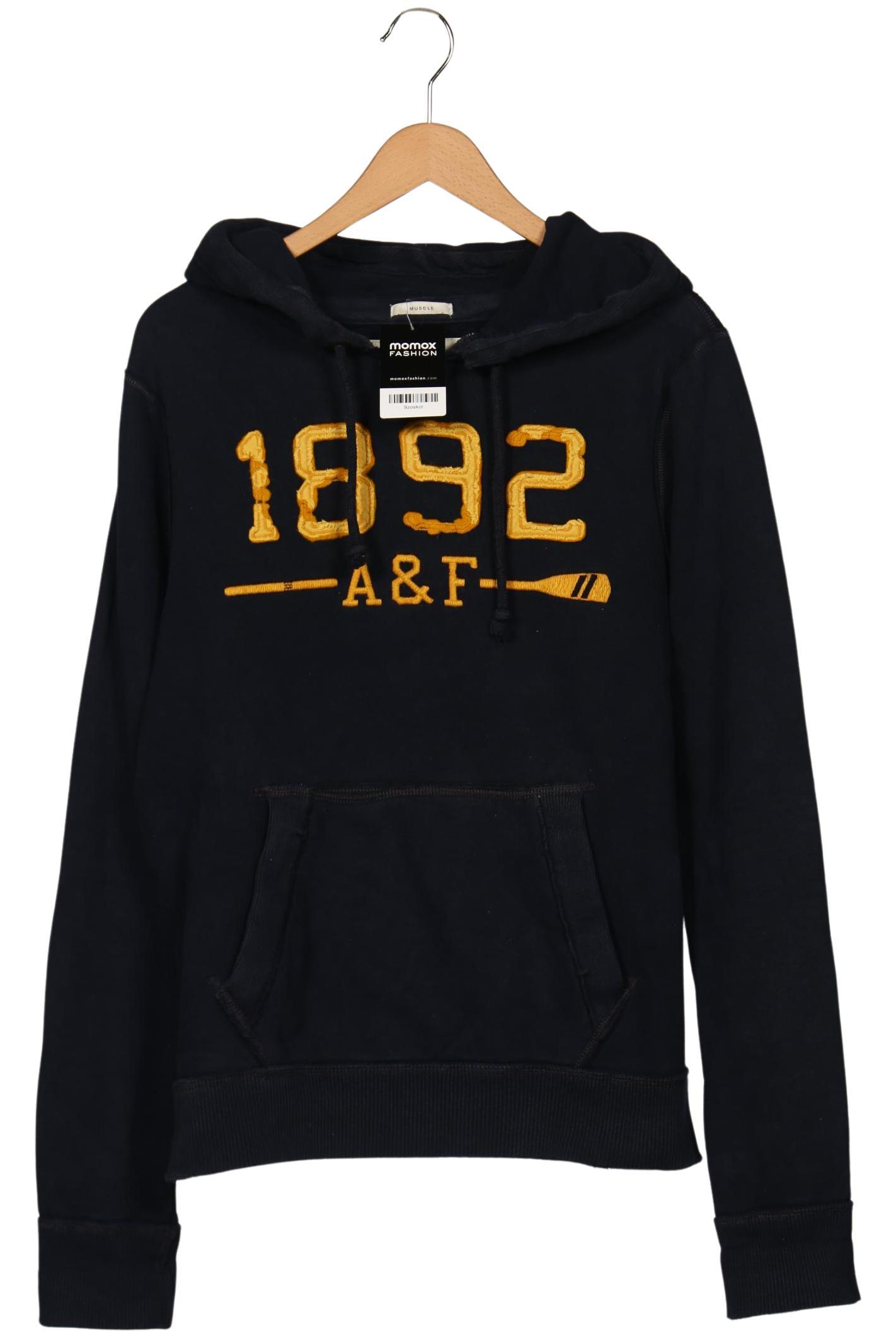 

Abercrombie & Fitch Herren Kapuzenpullover, marineblau, Gr. 52