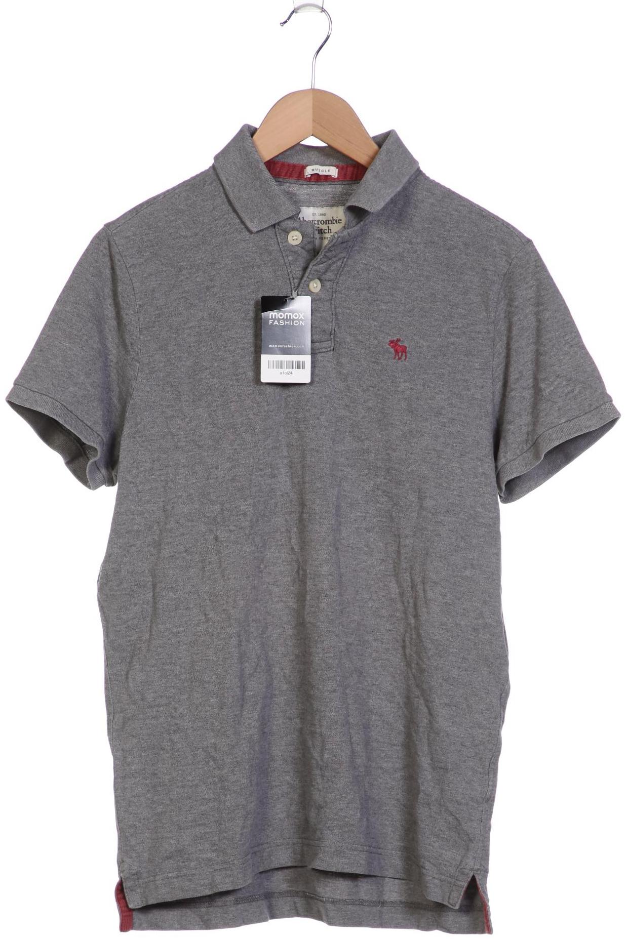 

Abercrombie & Fitch Herren Poloshirt, grau, Gr. 54
