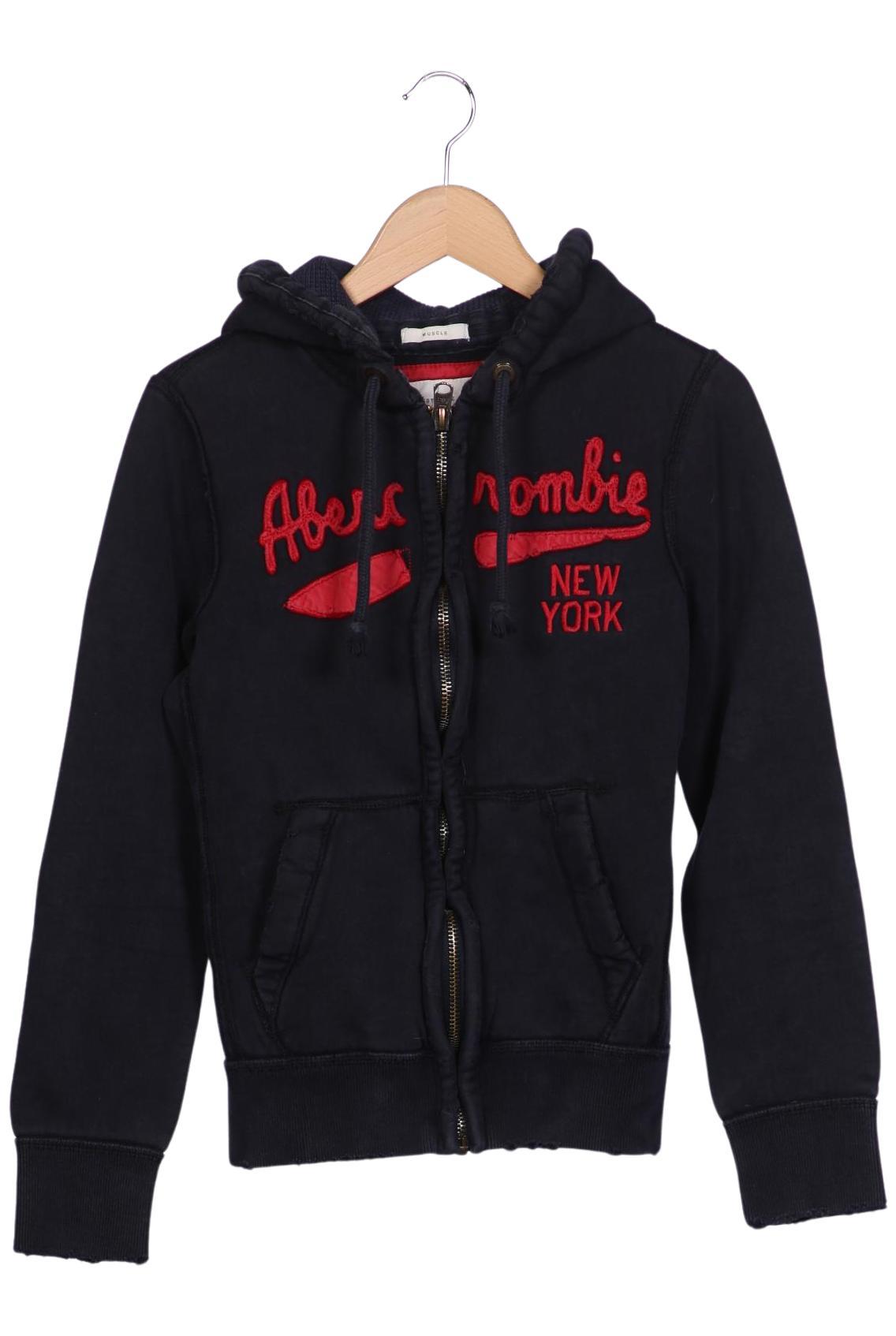 

Abercrombie & Fitch Herren Kapuzenpullover, marineblau, Gr. 46