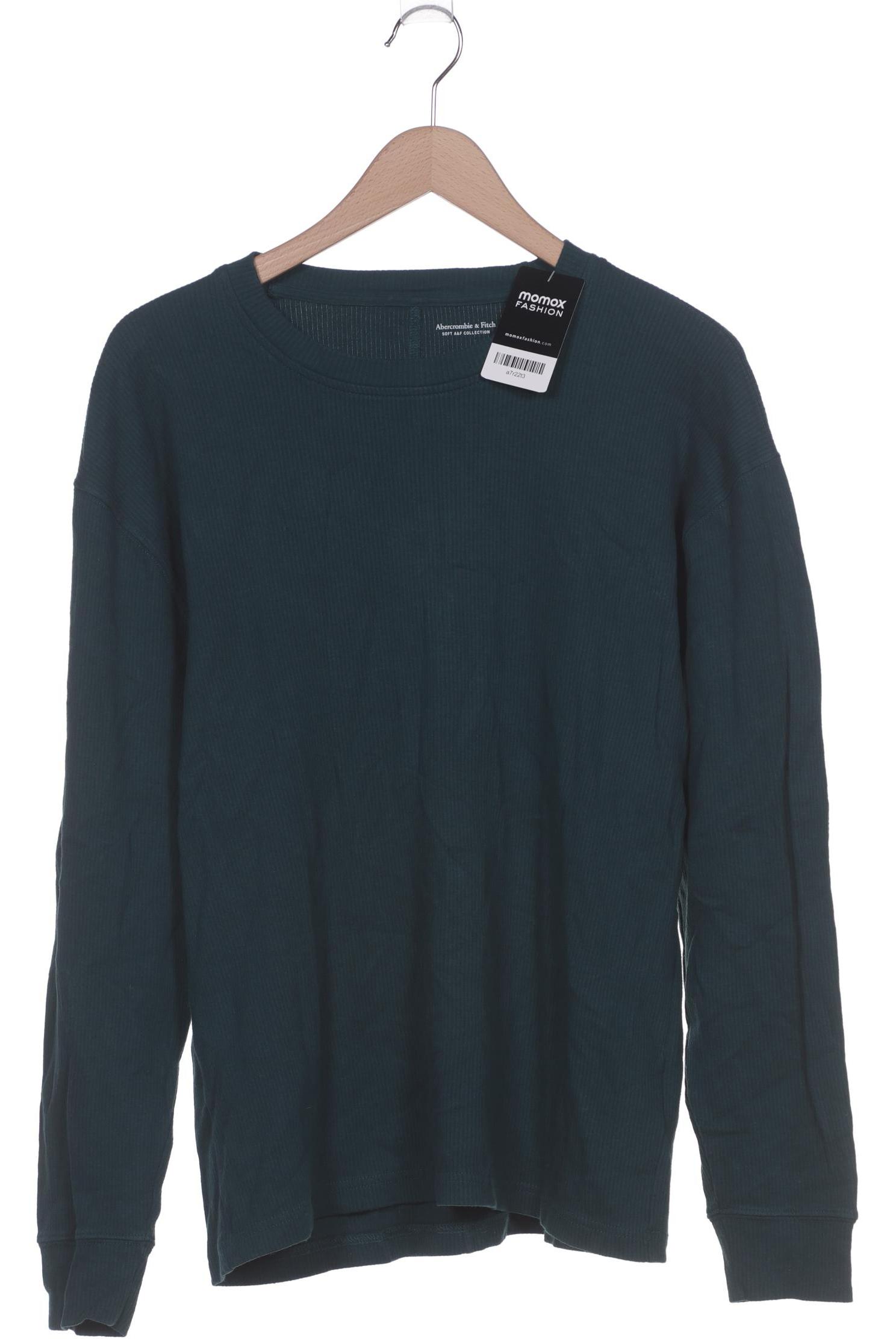 

Abercrombie & Fitch Herren Langarmshirt, türkis, Gr. 48