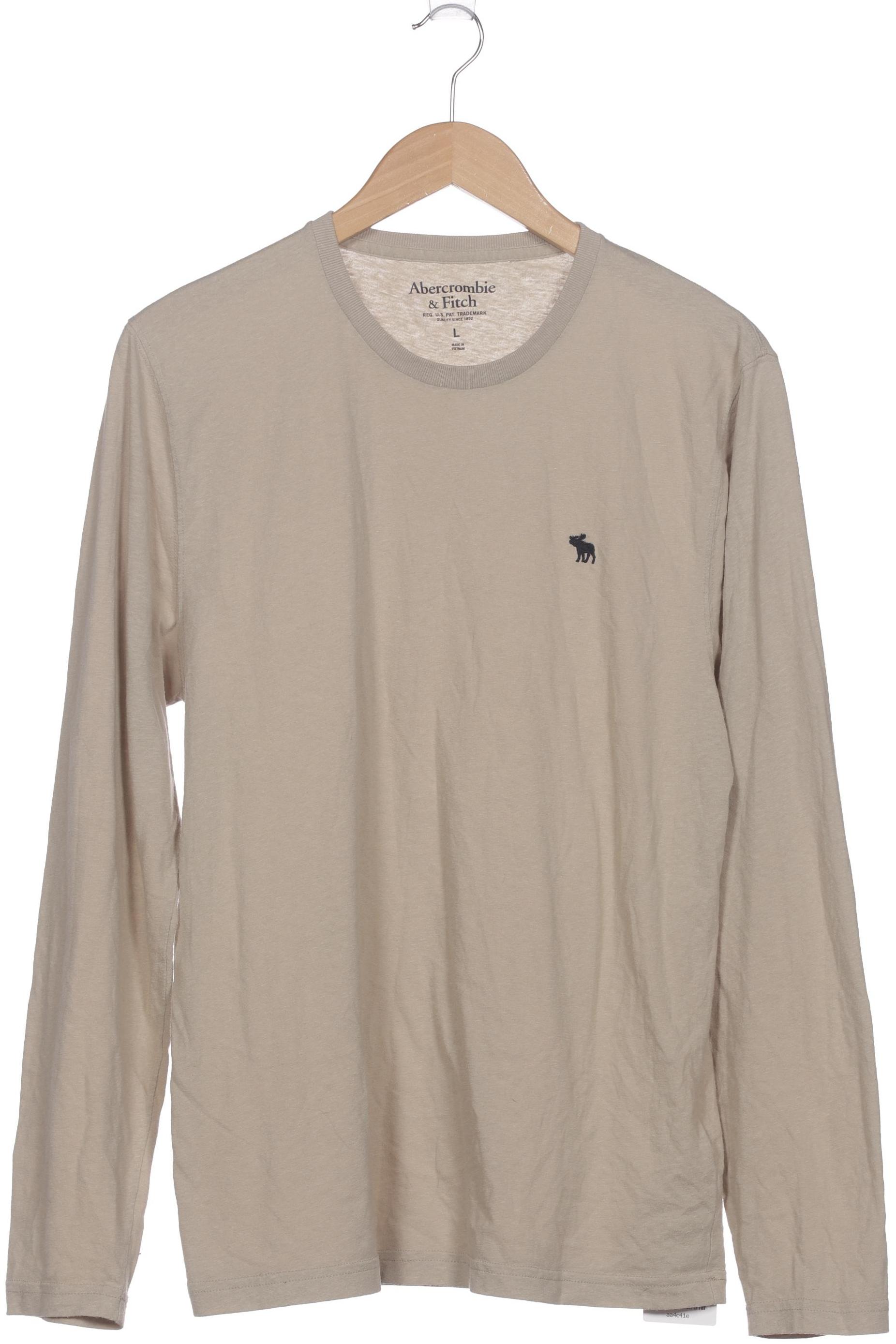 

Abercrombie & Fitch Herren Langarmshirt, beige, Gr. 52