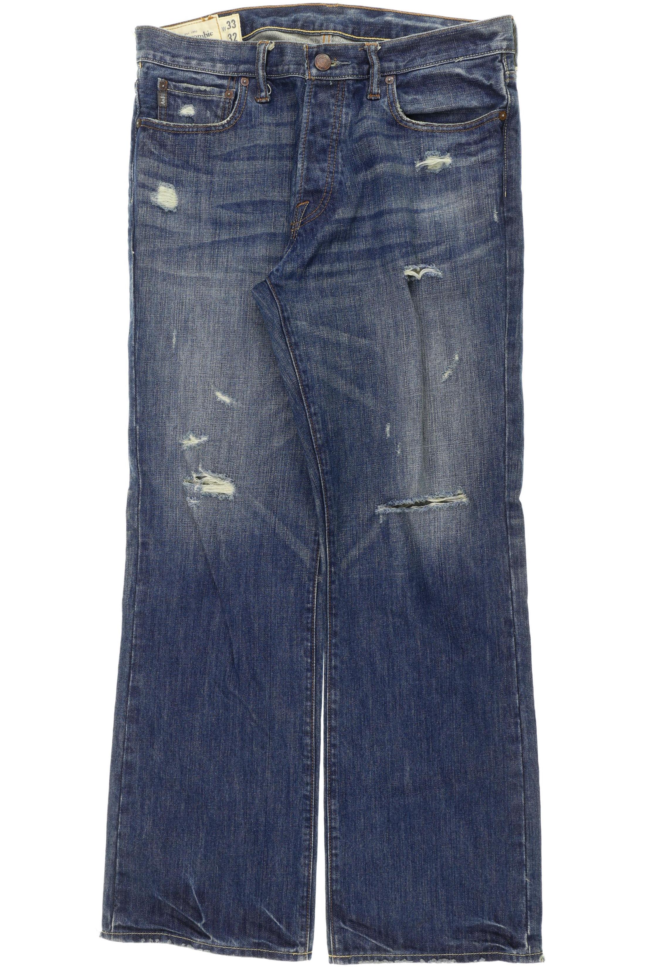 

Abercrombie & Fitch Herren Jeans, blau, Gr. 33