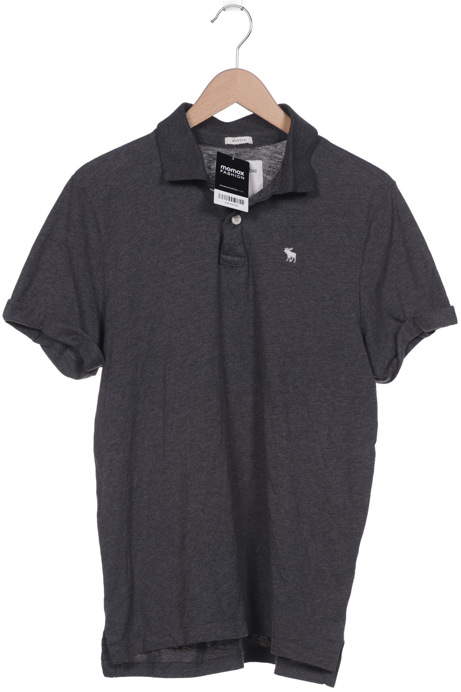 

Abercrombie & Fitch Herren Poloshirt, grau