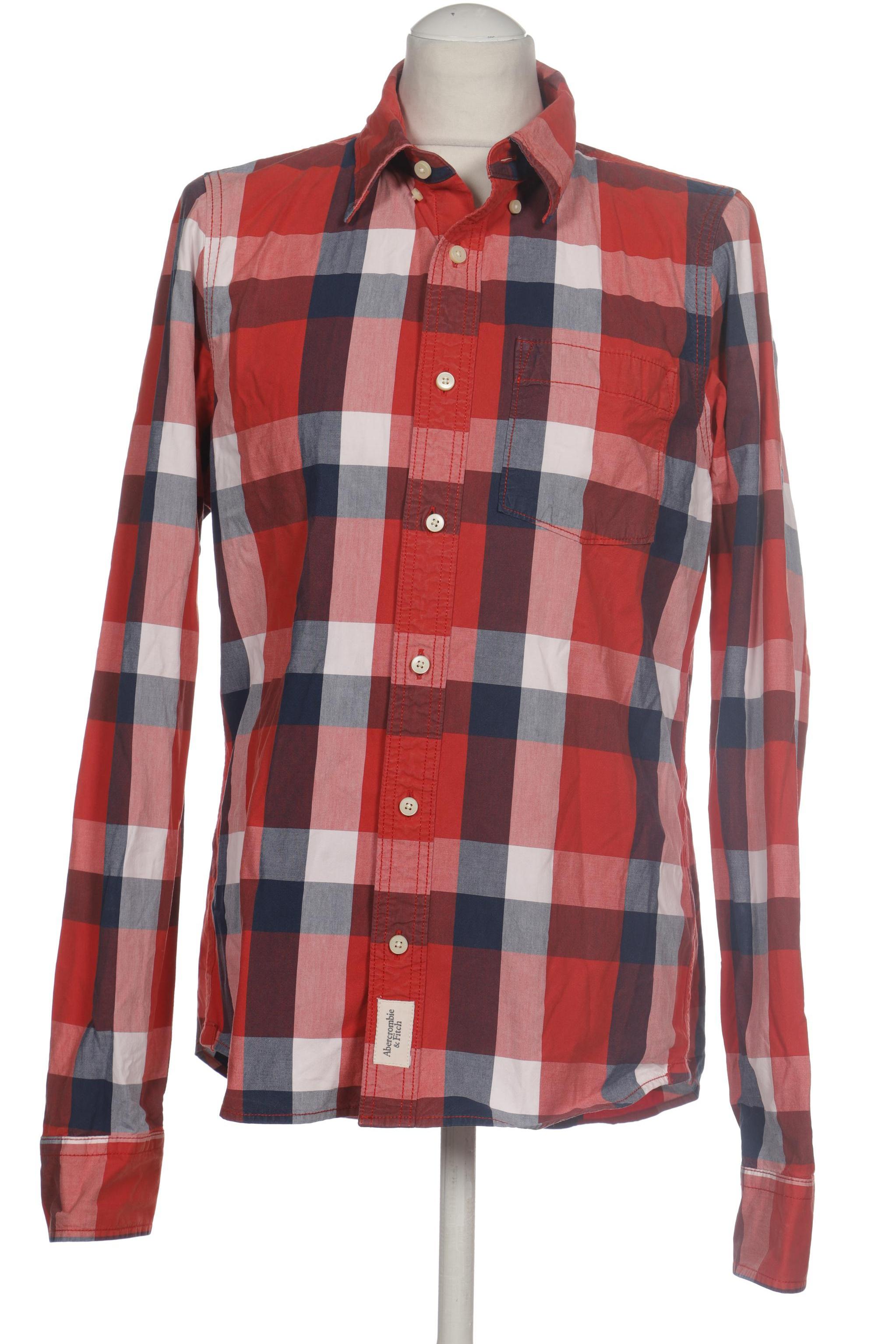 

Abercrombie & Fitch Herren Hemd, rot, Gr.