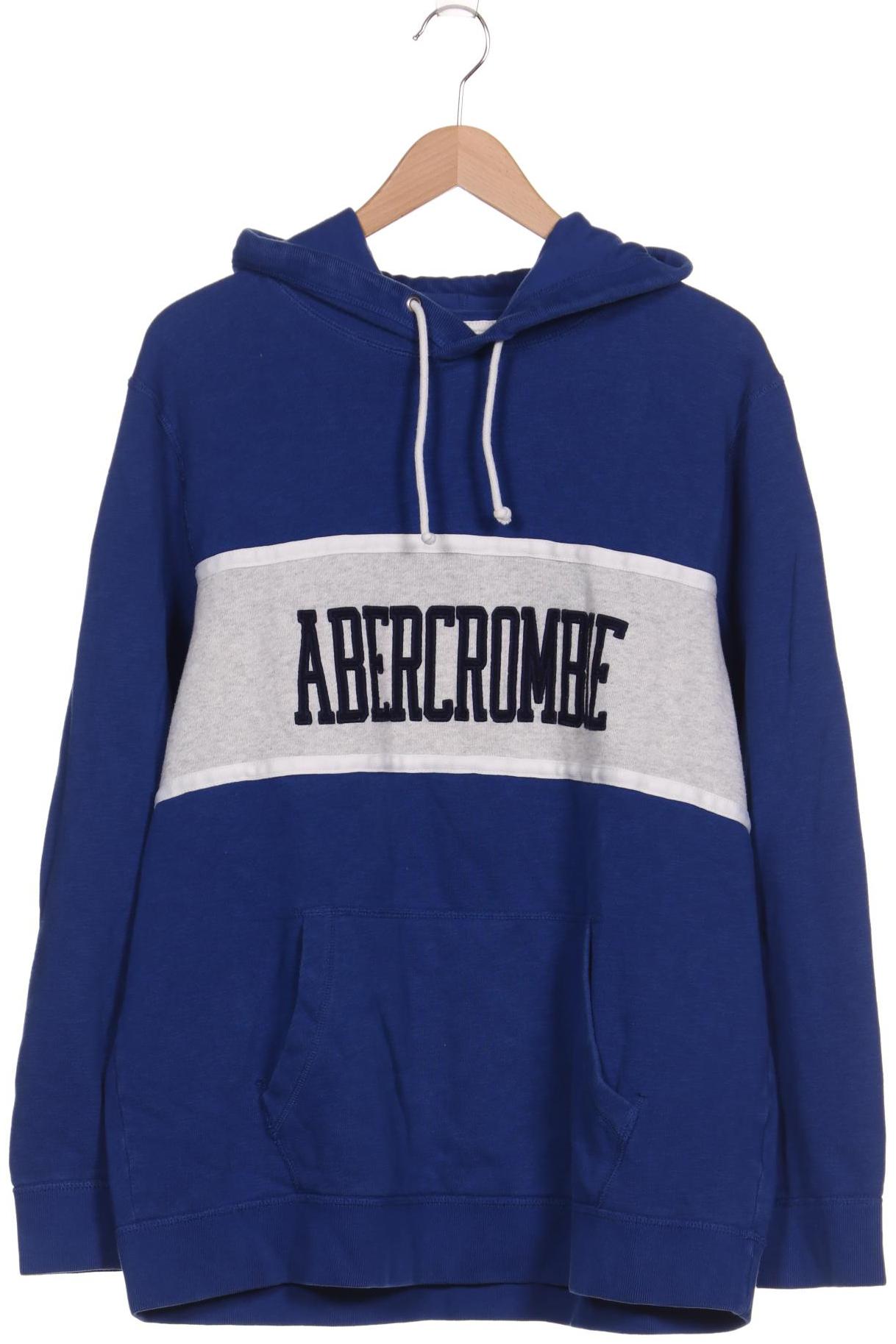 

Abercrombie & Fitch Herren Kapuzenpullover, blau, Gr. 56