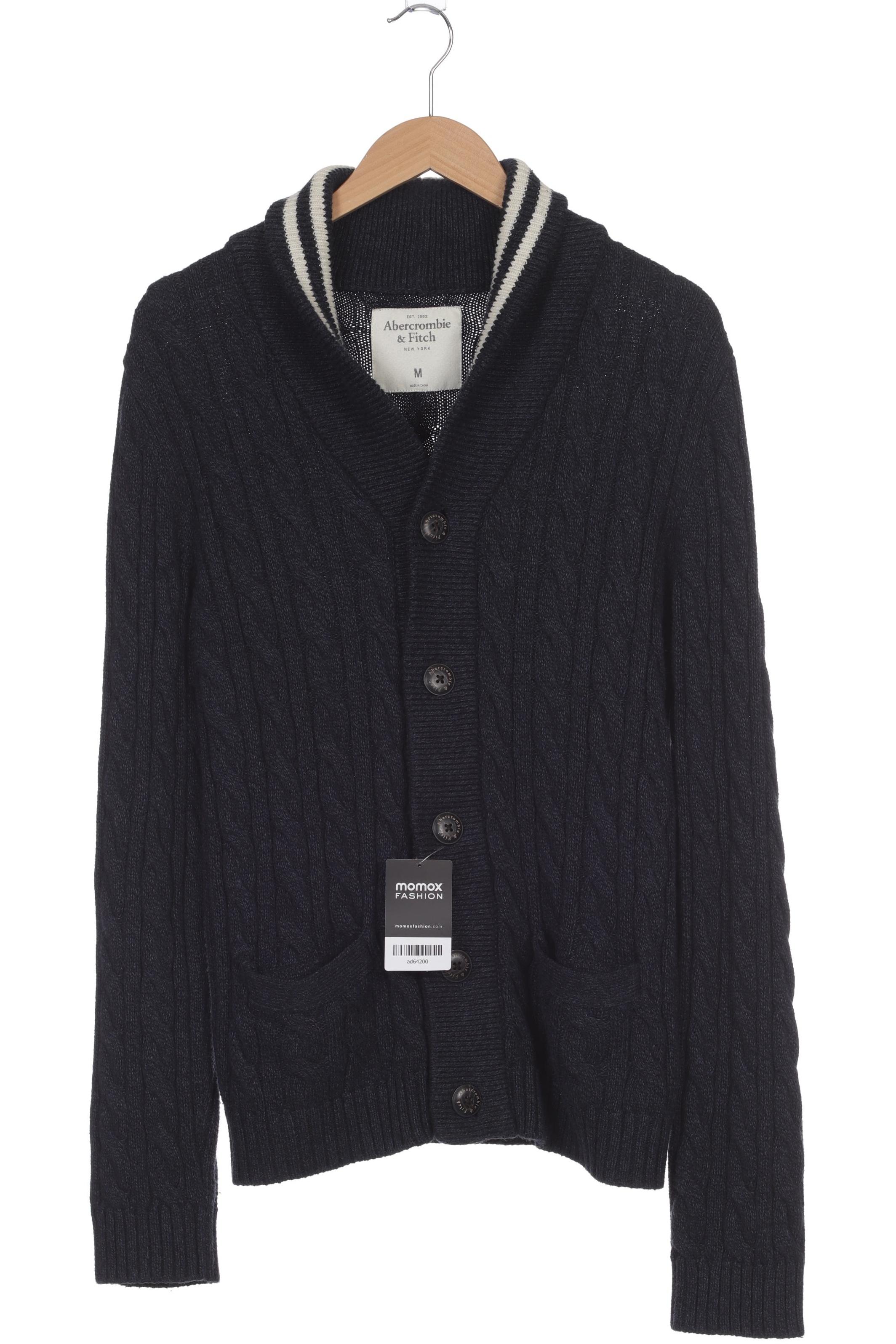 

Abercrombie & Fitch Herren Strickjacke, blau, Gr. 48