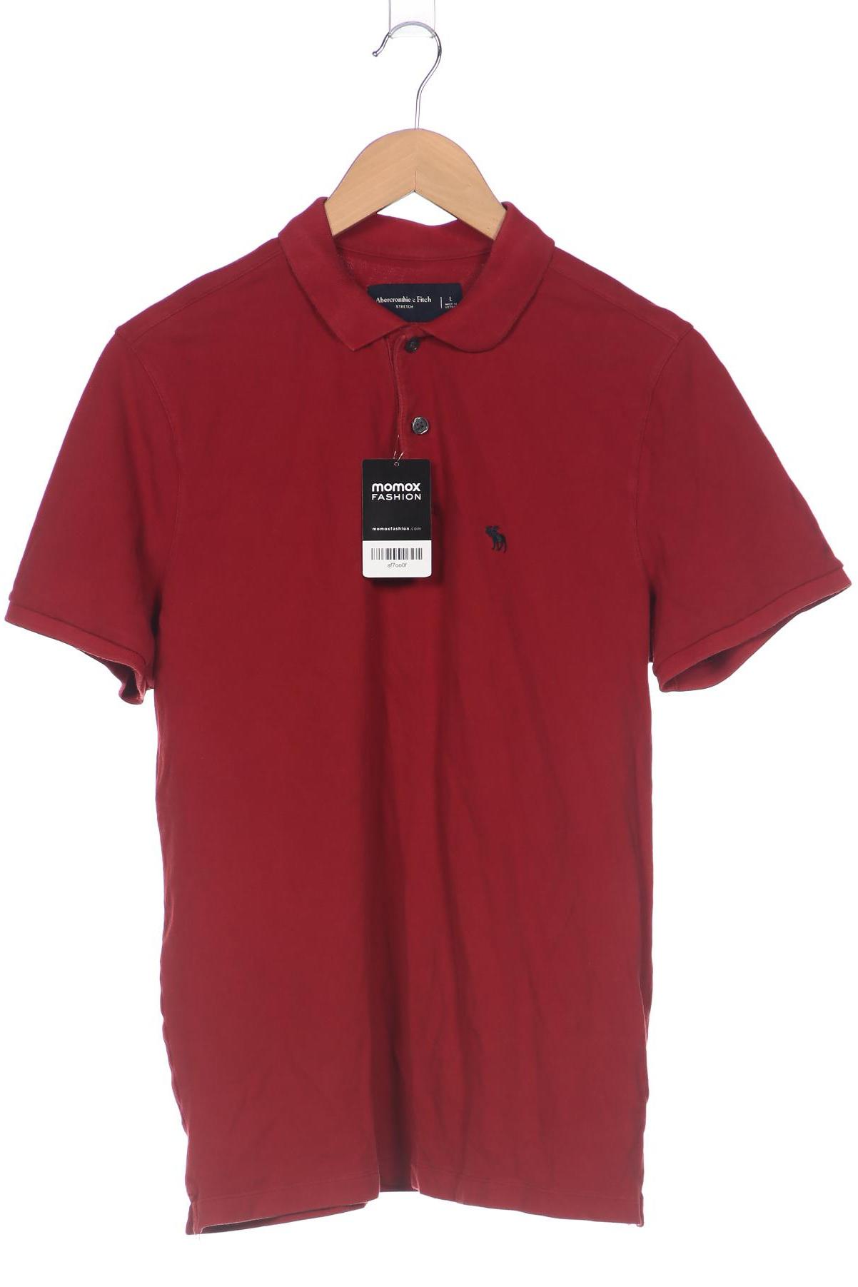 

Abercrombie & Fitch Herren Poloshirt, rot, Gr. 52