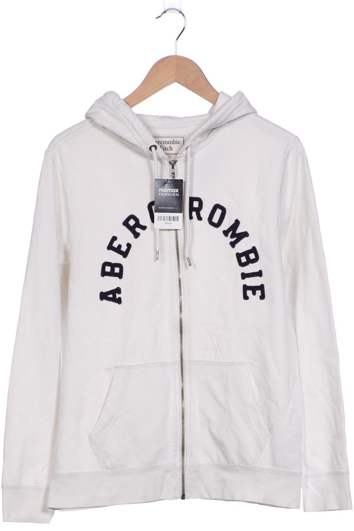 

Abercrombie & Fitch Herren Kapuzenpullover, weiß, Gr. 48