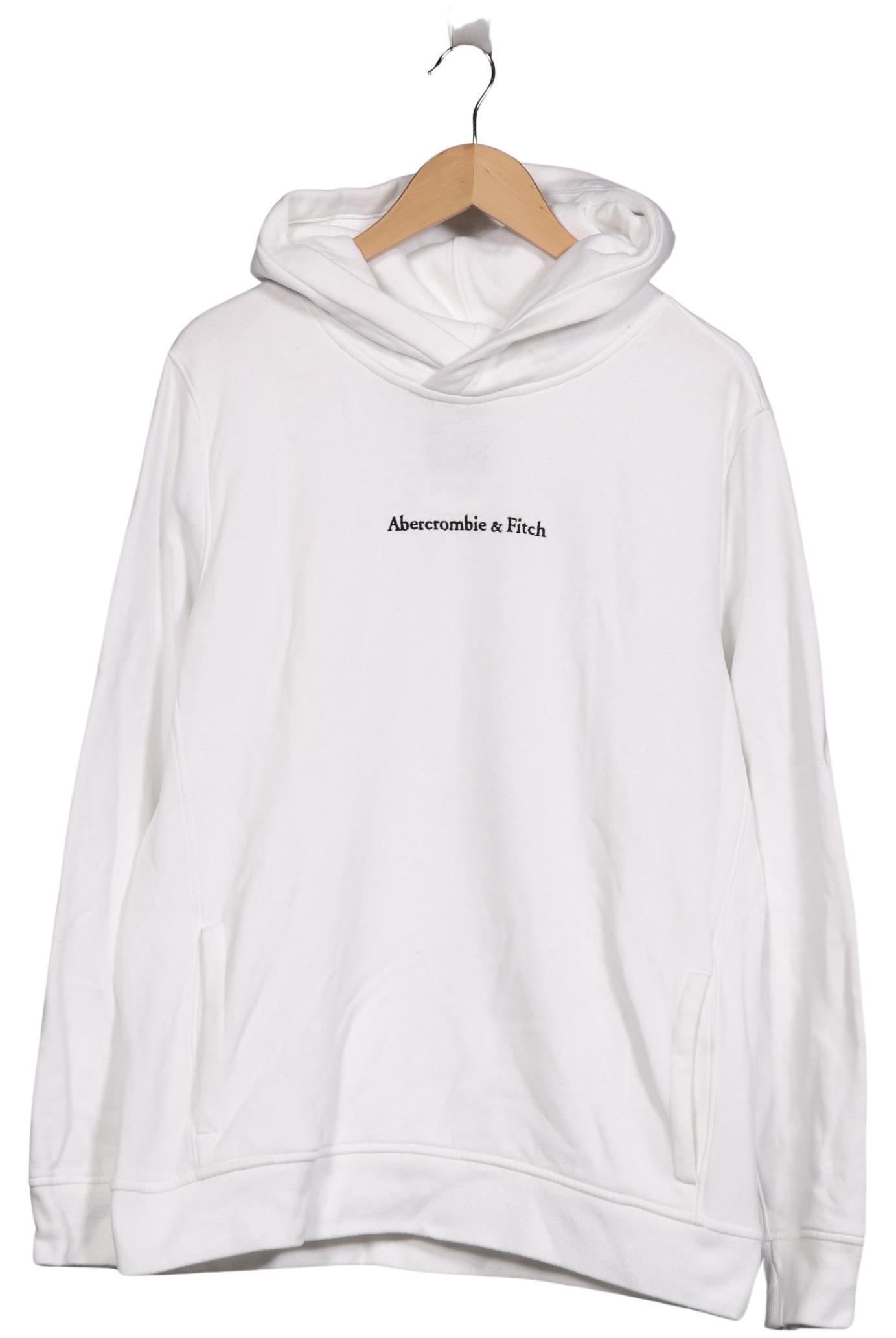 

Abercrombie & Fitch Herren Kapuzenpullover, weiß, Gr. 52