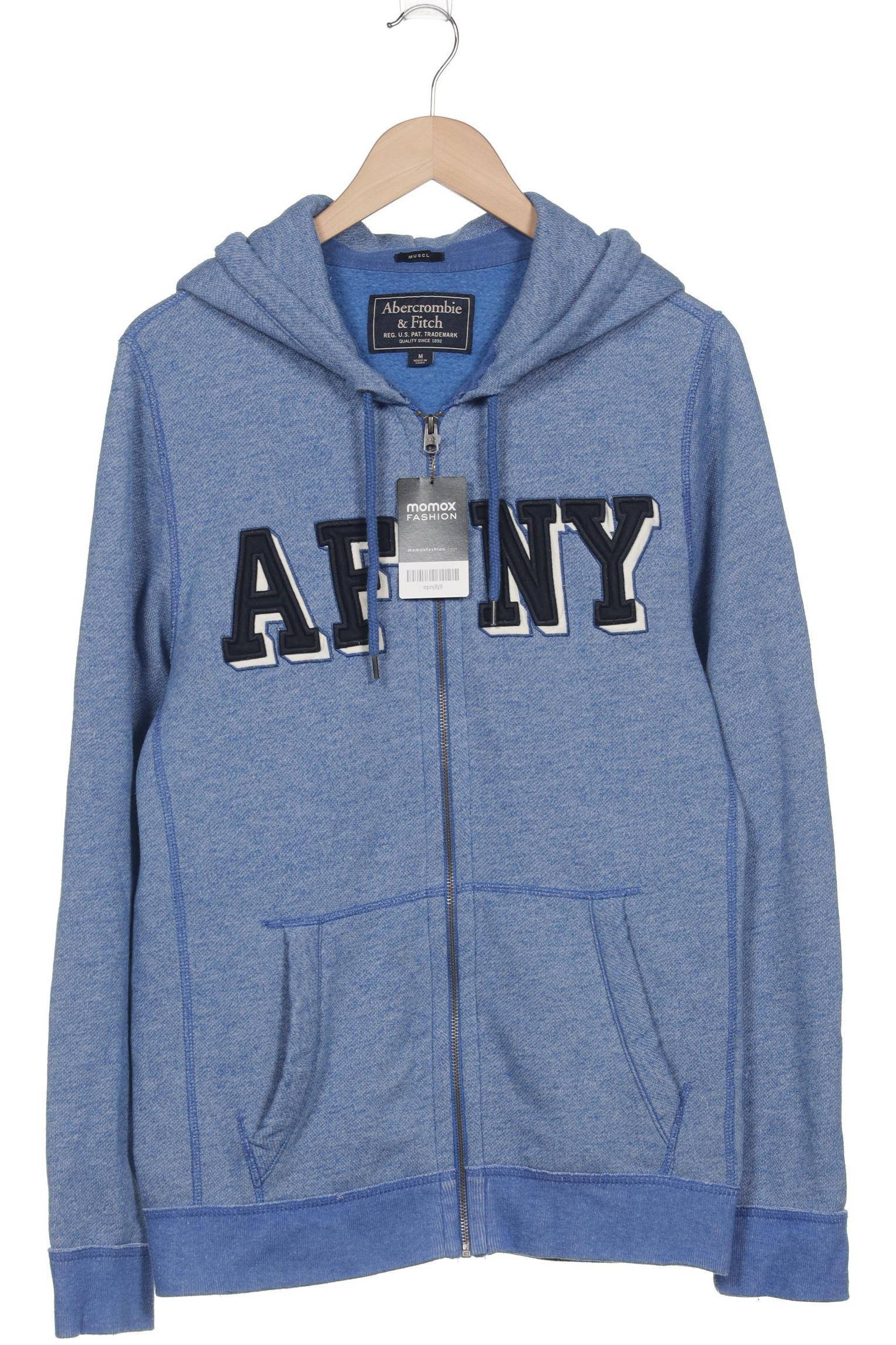 

Abercrombie & Fitch Herren Kapuzenpullover, blau, Gr. 48