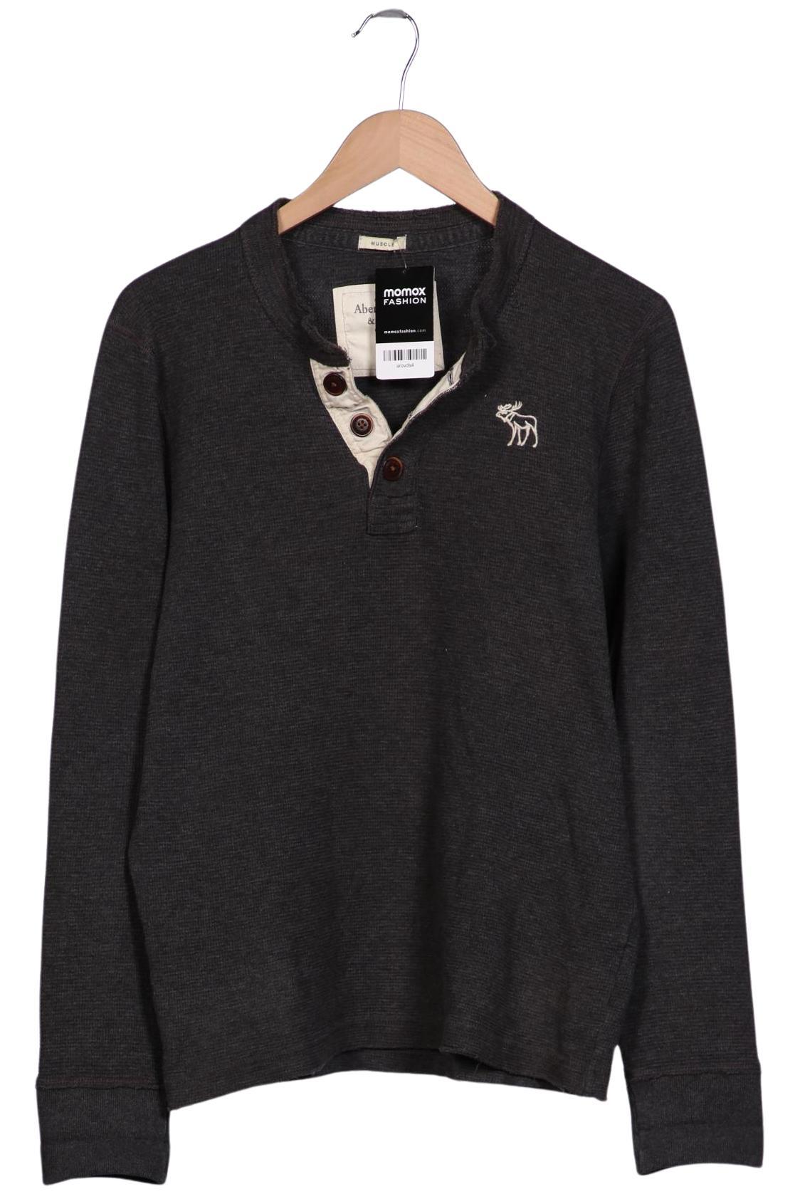 

Abercrombie & Fitch Herren Langarmshirt, grau, Gr. 54