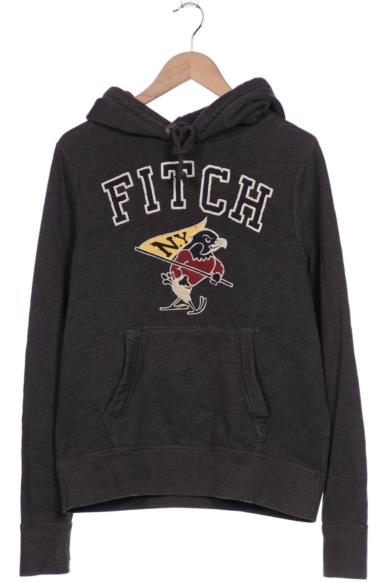 

Abercrombie & Fitch Herren Kapuzenpullover, grau, Gr. 52