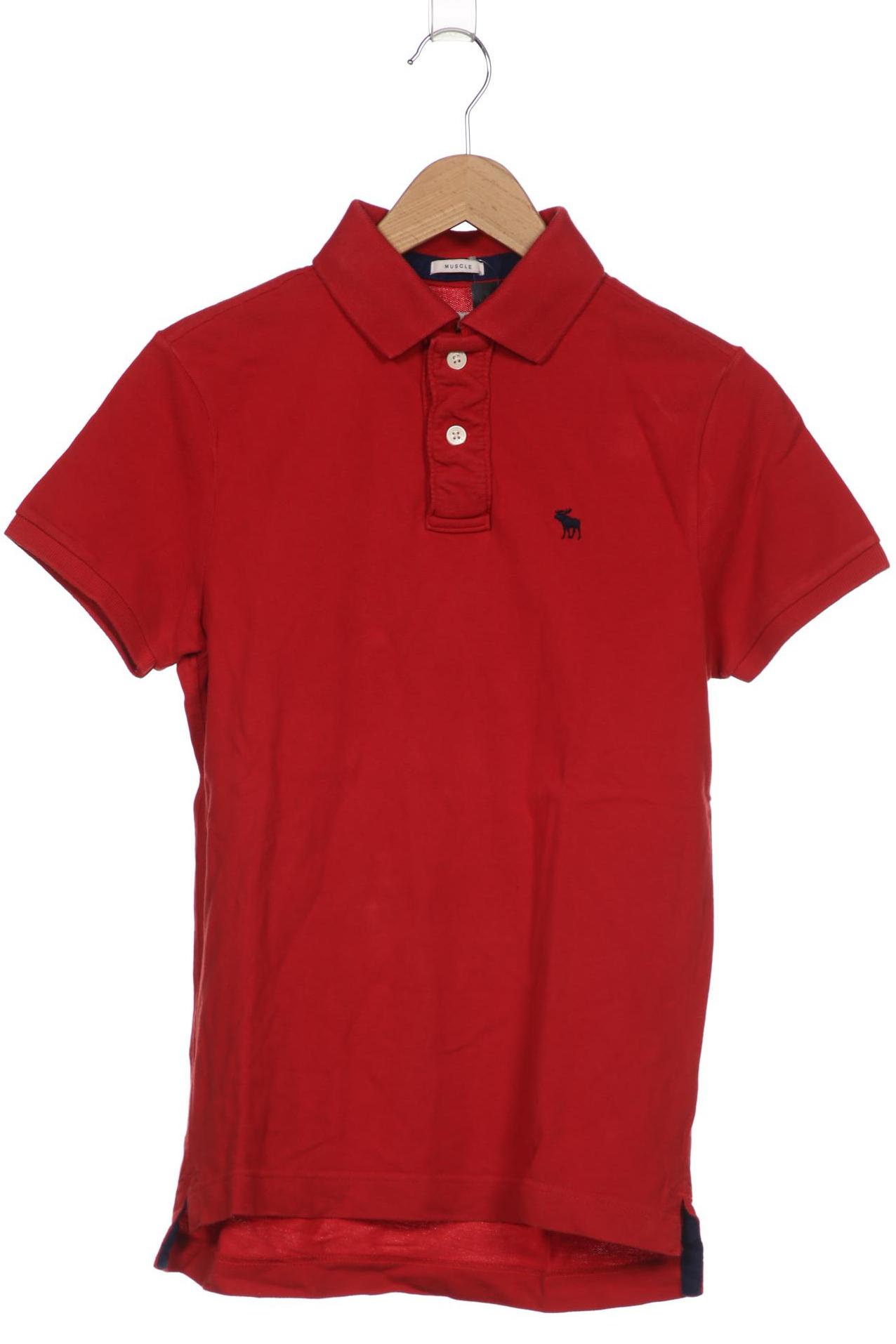

Abercrombie & Fitch Herren Poloshirt, rot