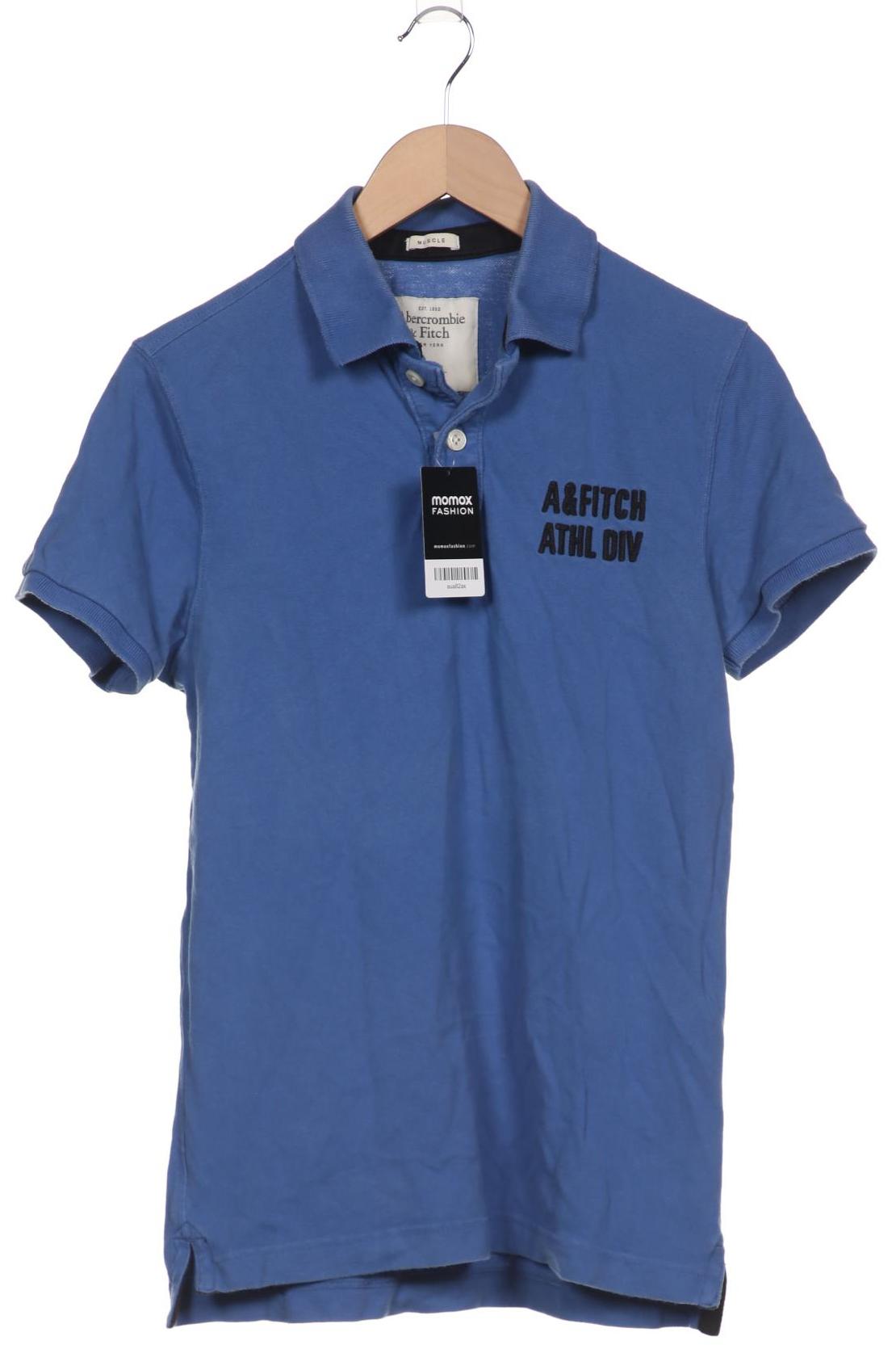 

Abercrombie & Fitch Herren Poloshirt, blau