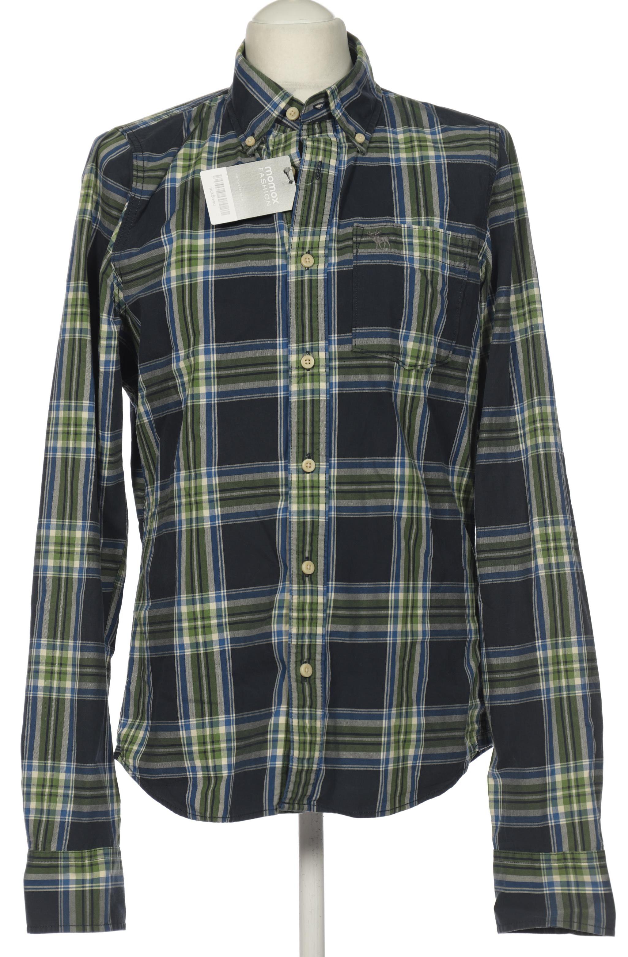 

Abercrombie & Fitch Herren Hemd, marineblau