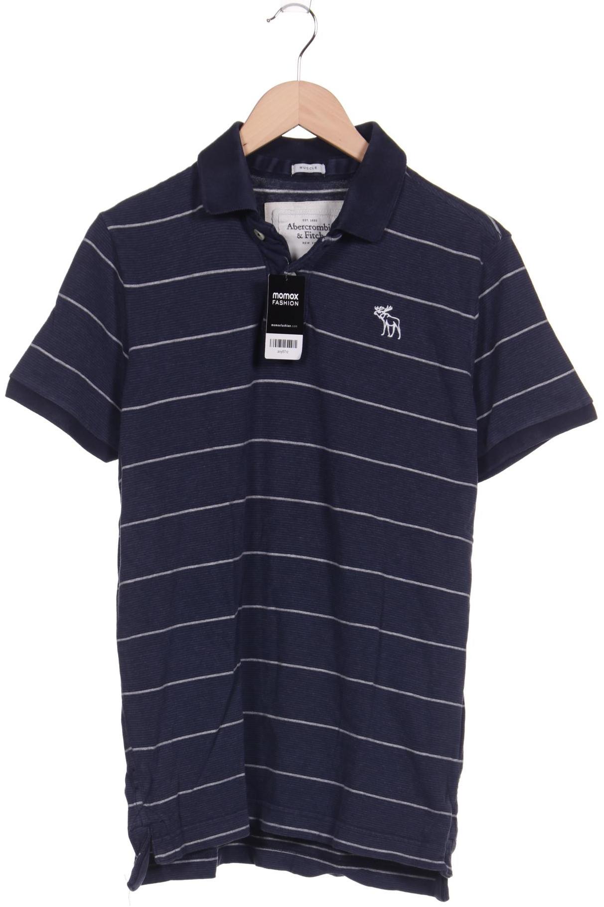 

Abercrombie & Fitch Herren Poloshirt, marineblau