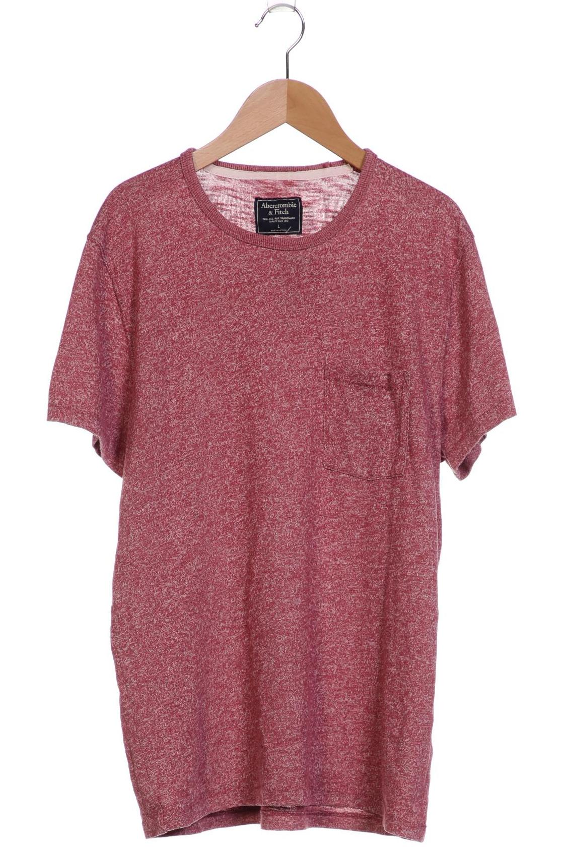 

Abercrombie & Fitch Herren T-Shirt, bordeaux, Gr. 52
