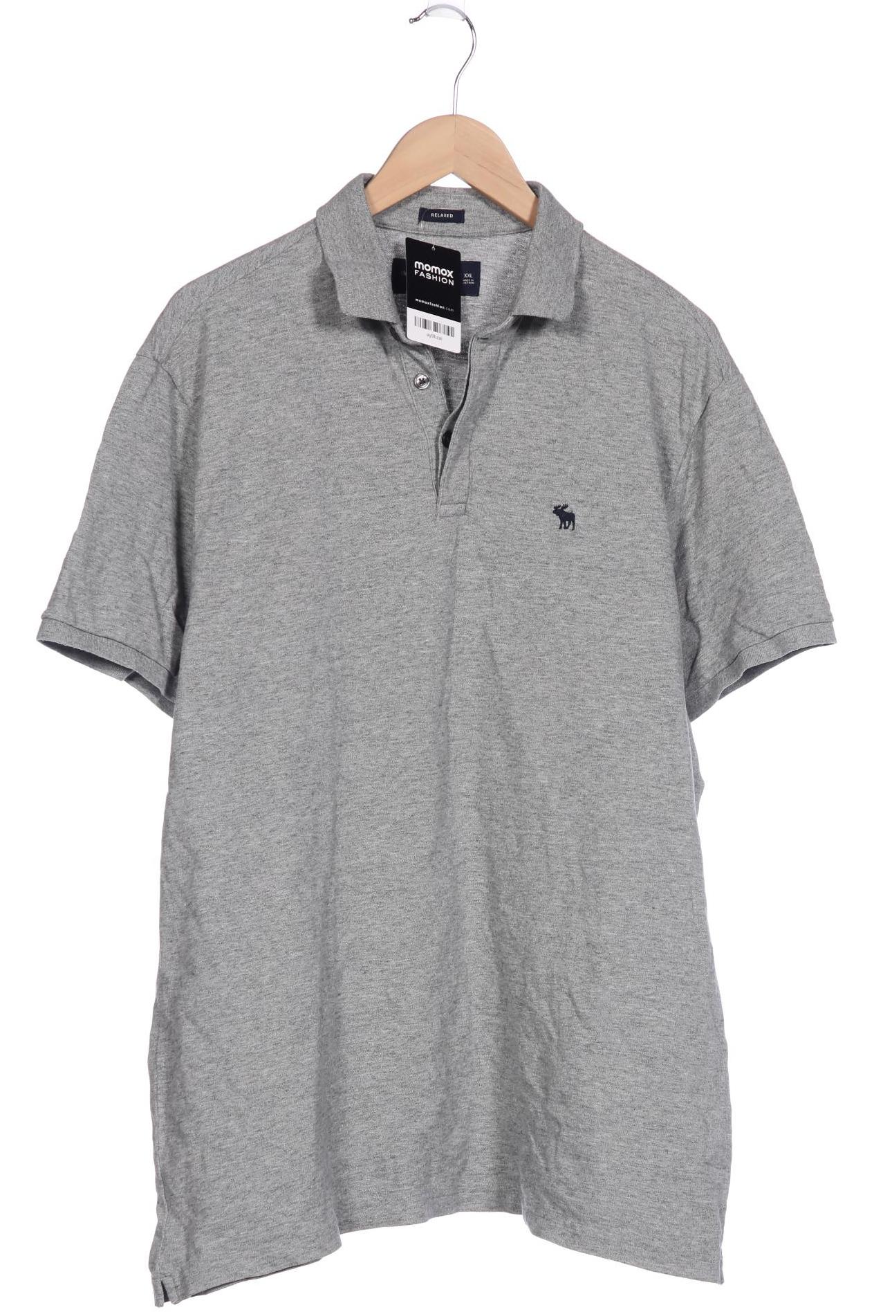 

Abercrombie & Fitch Herren Poloshirt, grau