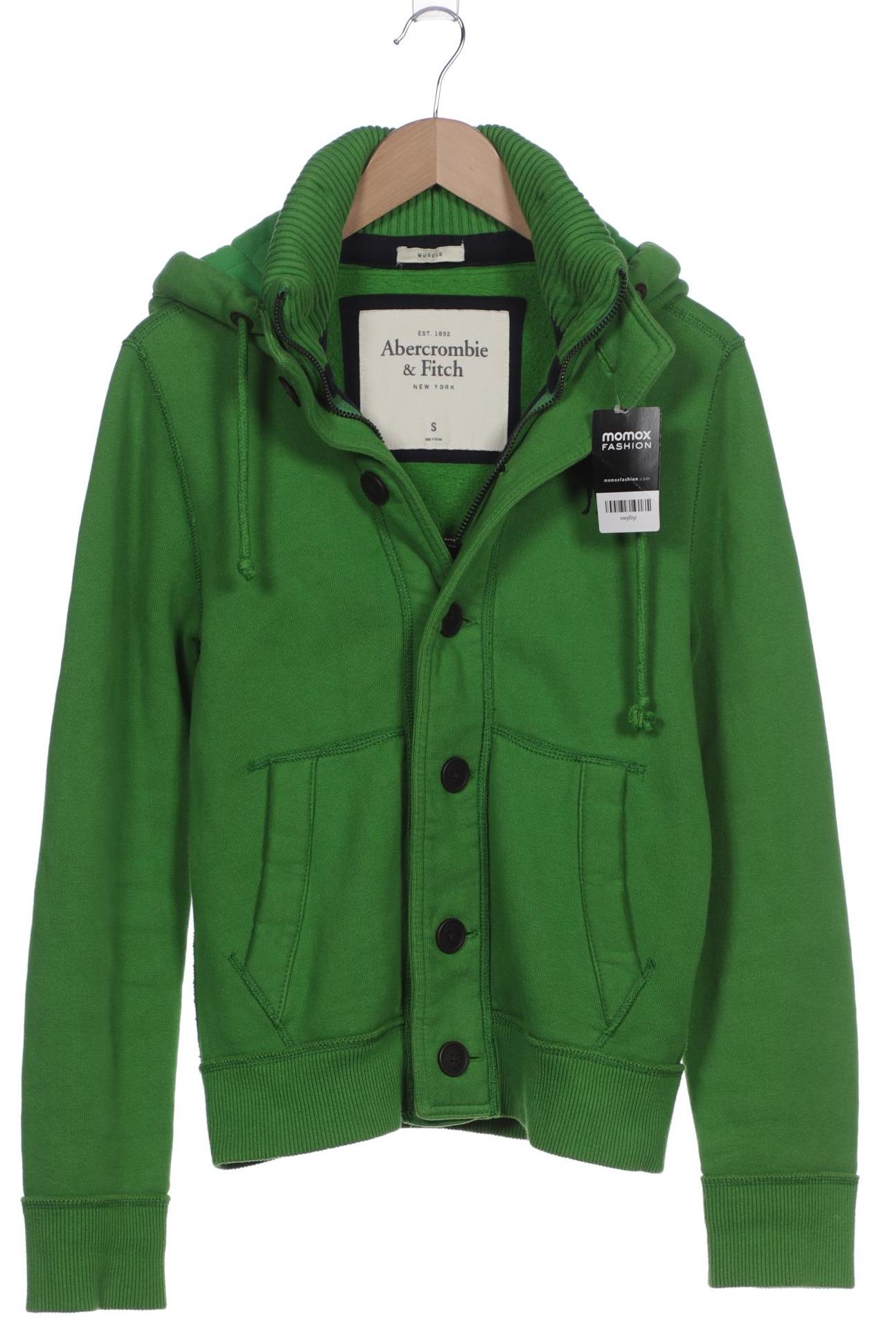 

Abercrombie & Fitch Herren Kapuzenpullover, grün, Gr. 46