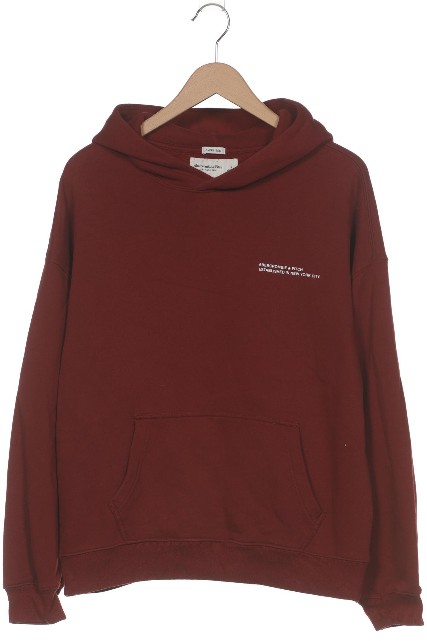 

Abercrombie & Fitch Herren Kapuzenpullover, bordeaux, Gr. 46