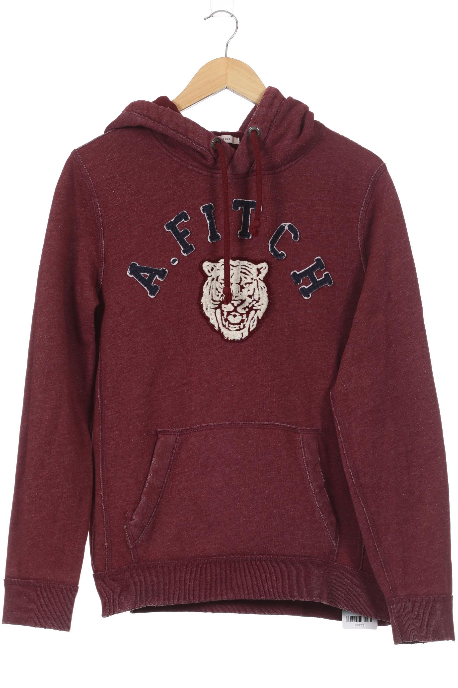 

Abercrombie & Fitch Herren Kapuzenpullover, rot, Gr.