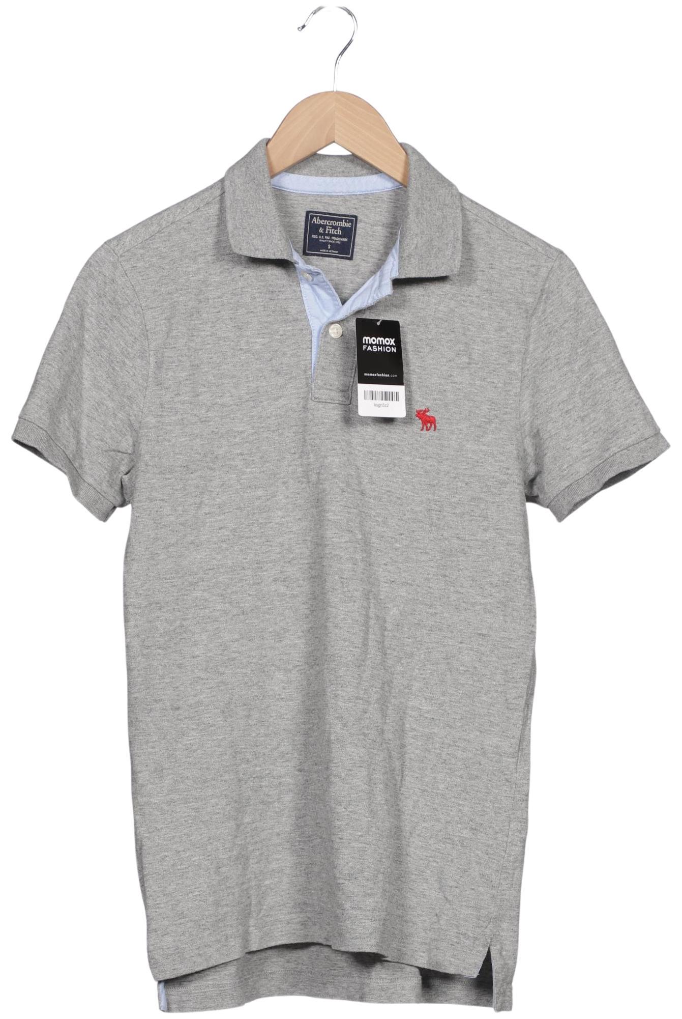 

Abercrombie & Fitch Herren Poloshirt, grau, Gr. 46