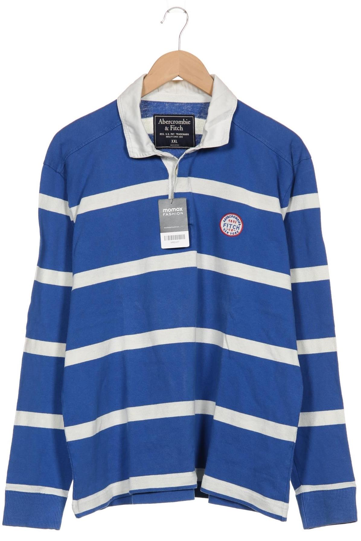 

Abercrombie & Fitch Herren Poloshirt, blau, Gr. 56